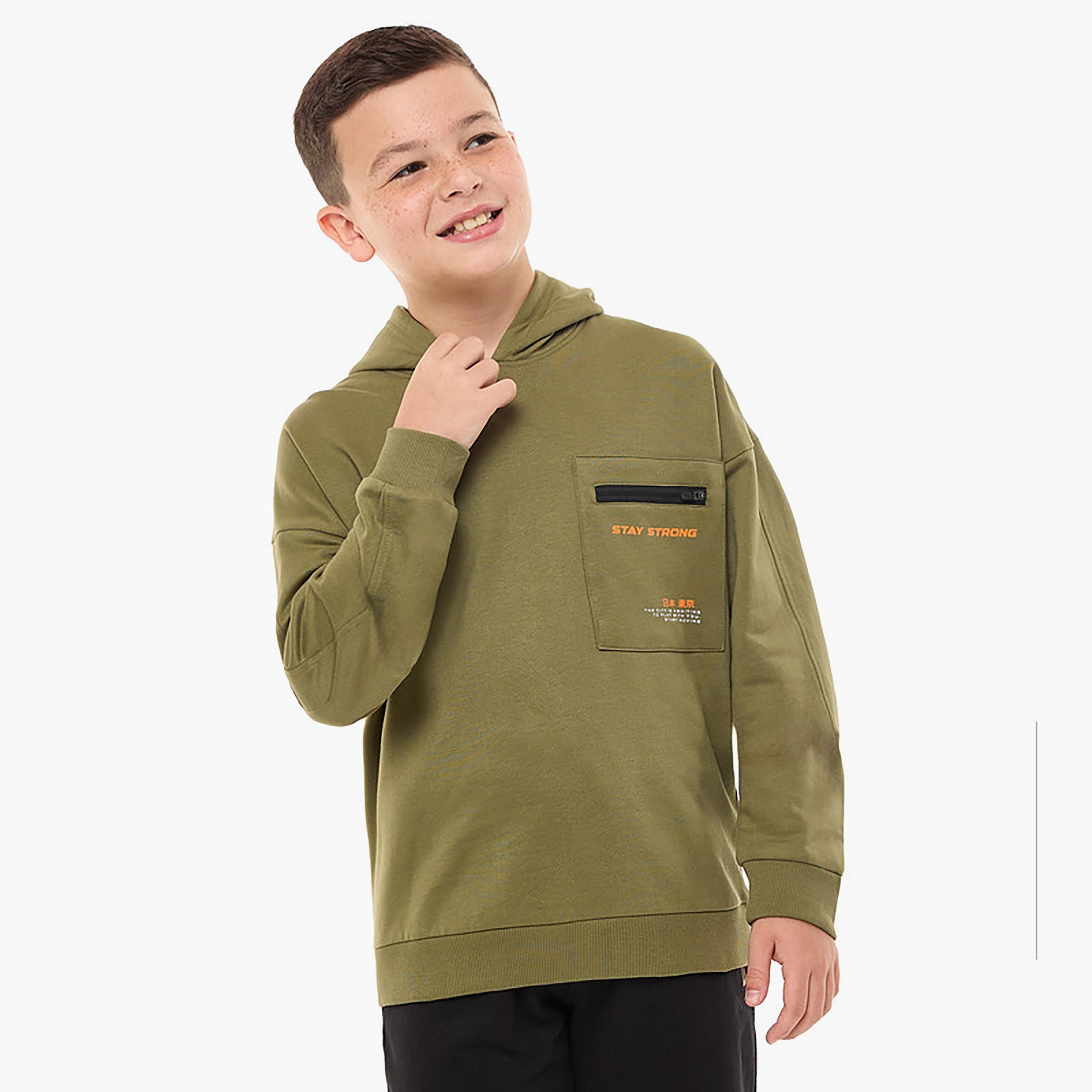 Victor and Jane 2-Piece Printed Long Sleeves Hoodie with Joggers-cpkids-clothing-boys-clothessets-image-4