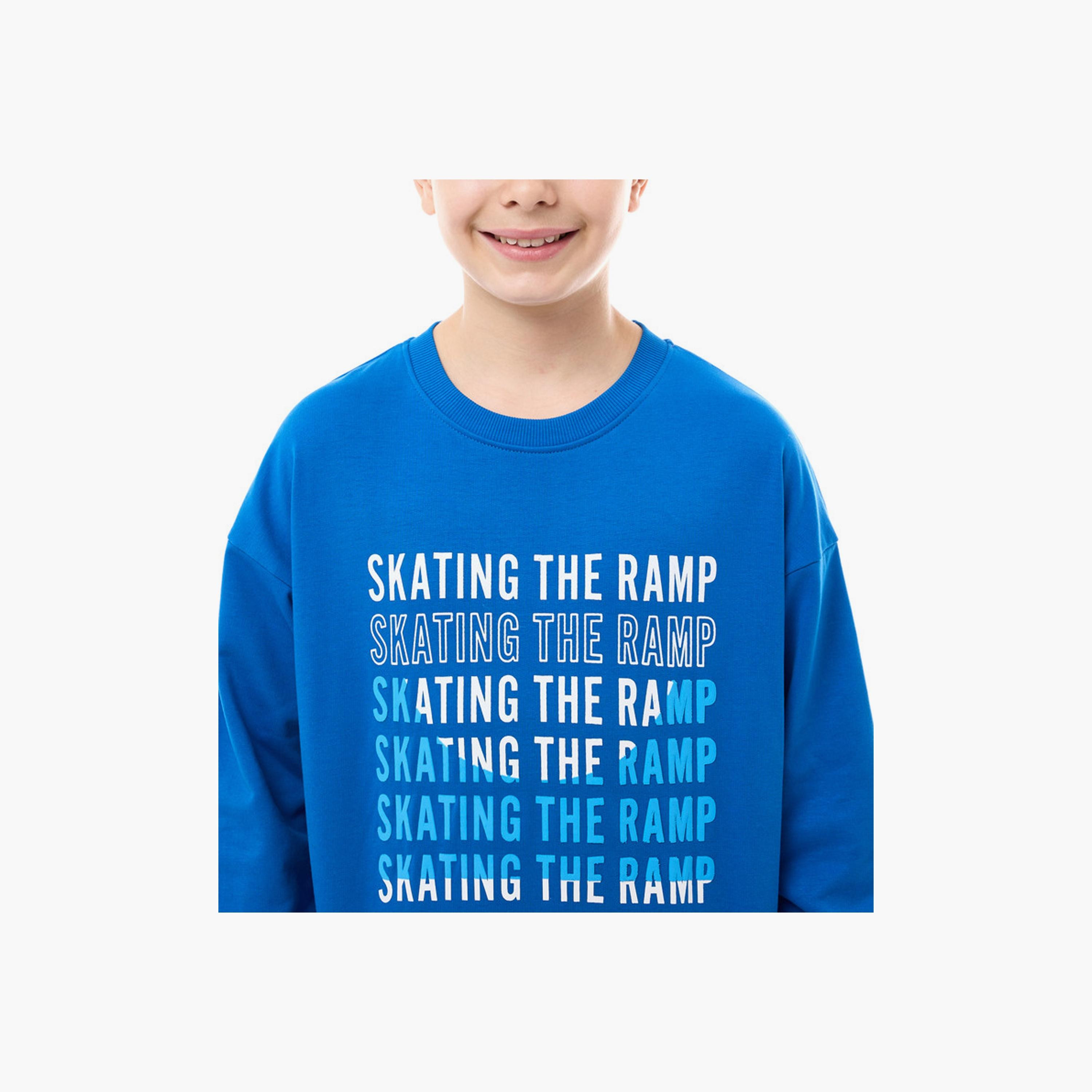 سويت شيرت بأكمام طويلة مطبوع من فيكتور اند جين-boys-clothing-winterwear-sweatshirts-image-5