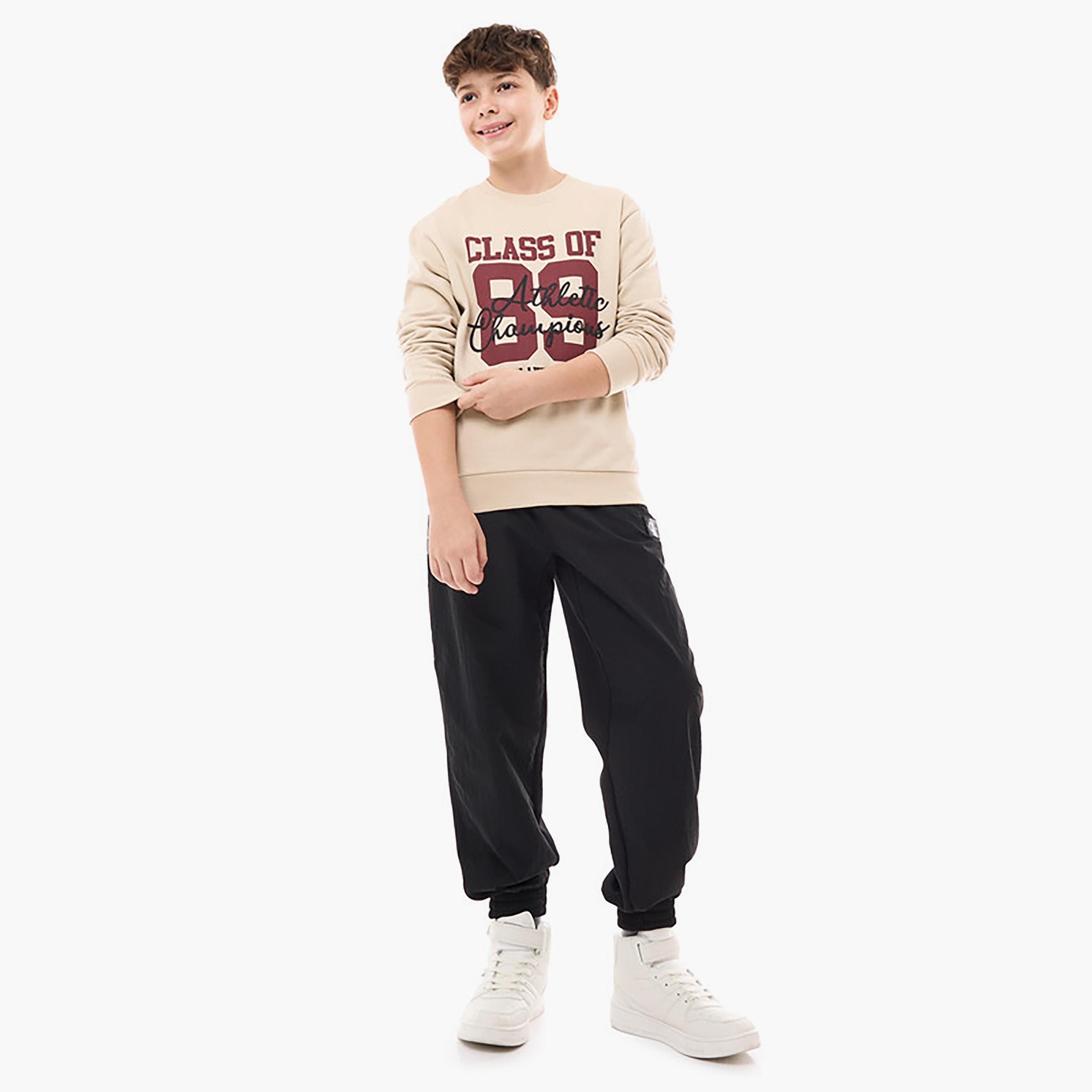 Victor and Jane Printed Long Sleeves Sweatshirt-boys-clothing-sweatshirts-image-4