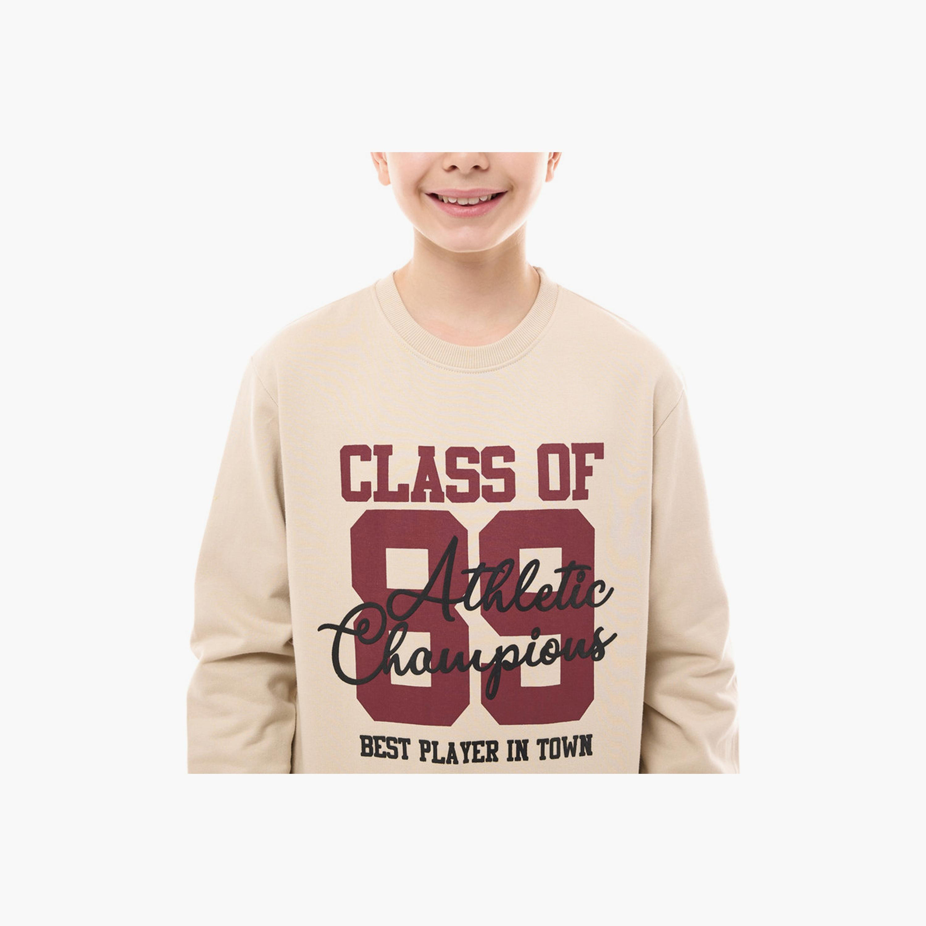 سويت شيرت بأكمام طويلة مطبوع من فيكتور اند جين-boys-clothing-sweatshirts-image-5