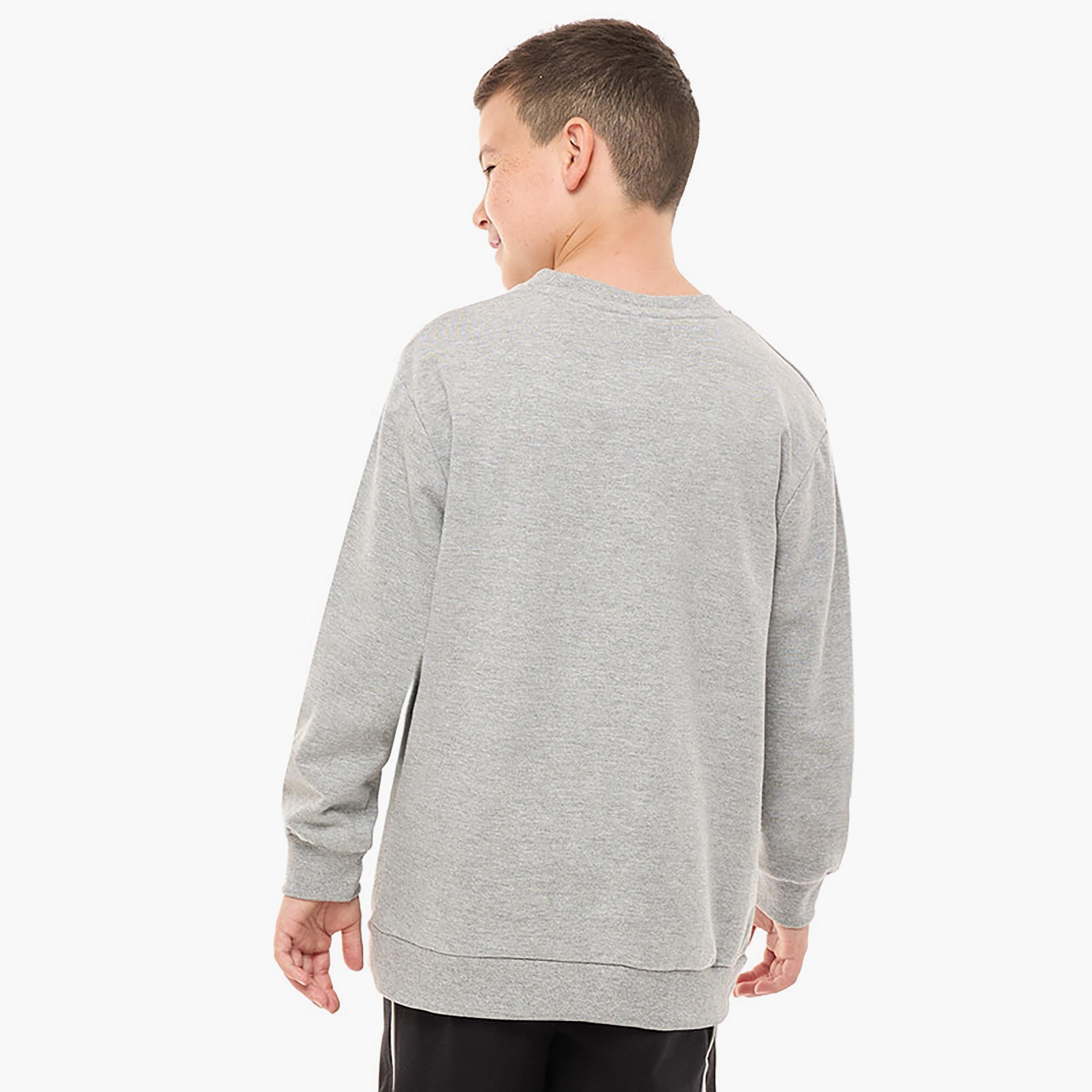 سويت شيرت بأكمام طويلة مطبوع من فيكتور اند جين-boys-clothing-sweatshirts-image-4