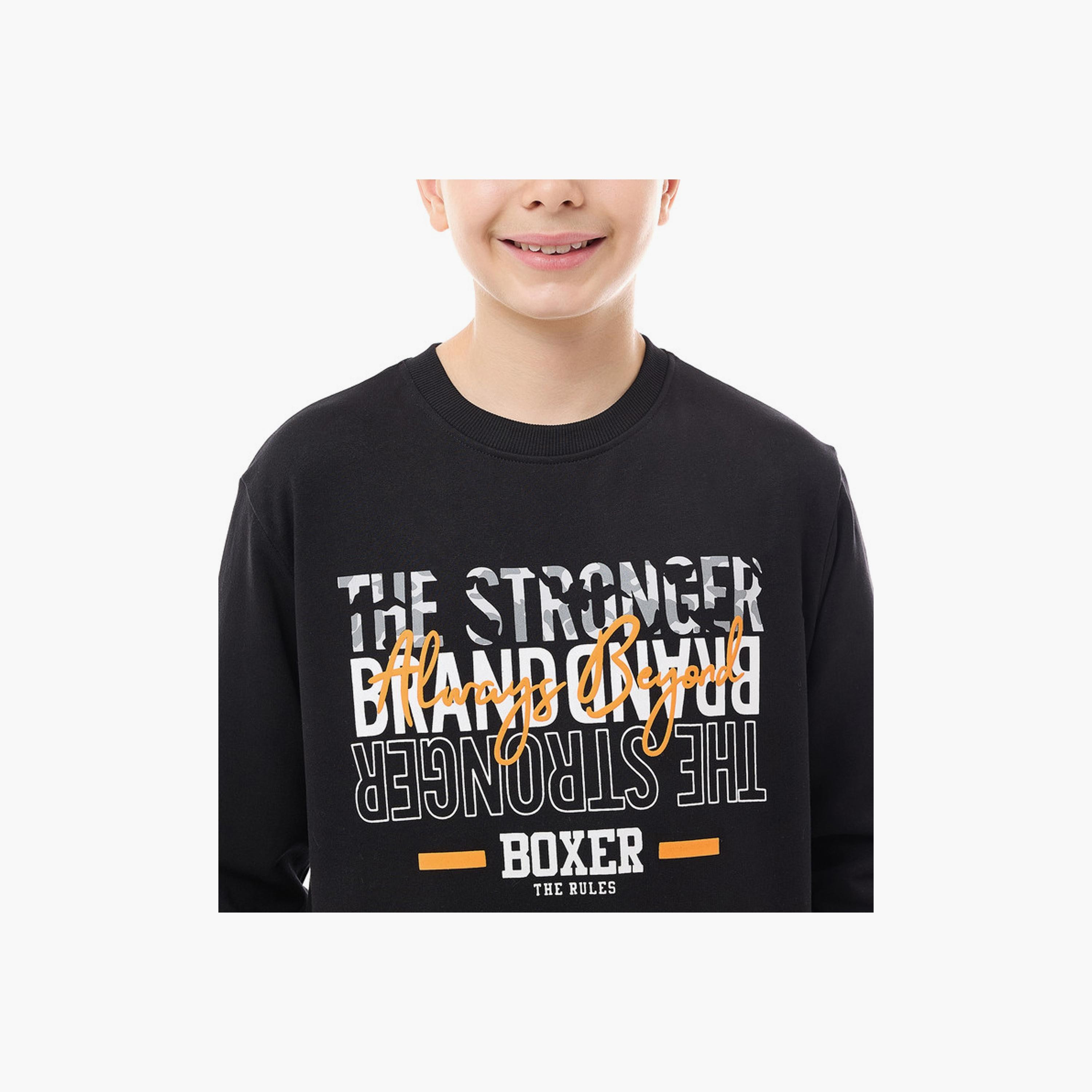 سويت شيرت بأكمام طويلة مطبوع من فيكتور اند جين-boys-clothing-winterwear-sweatshirts-image-5