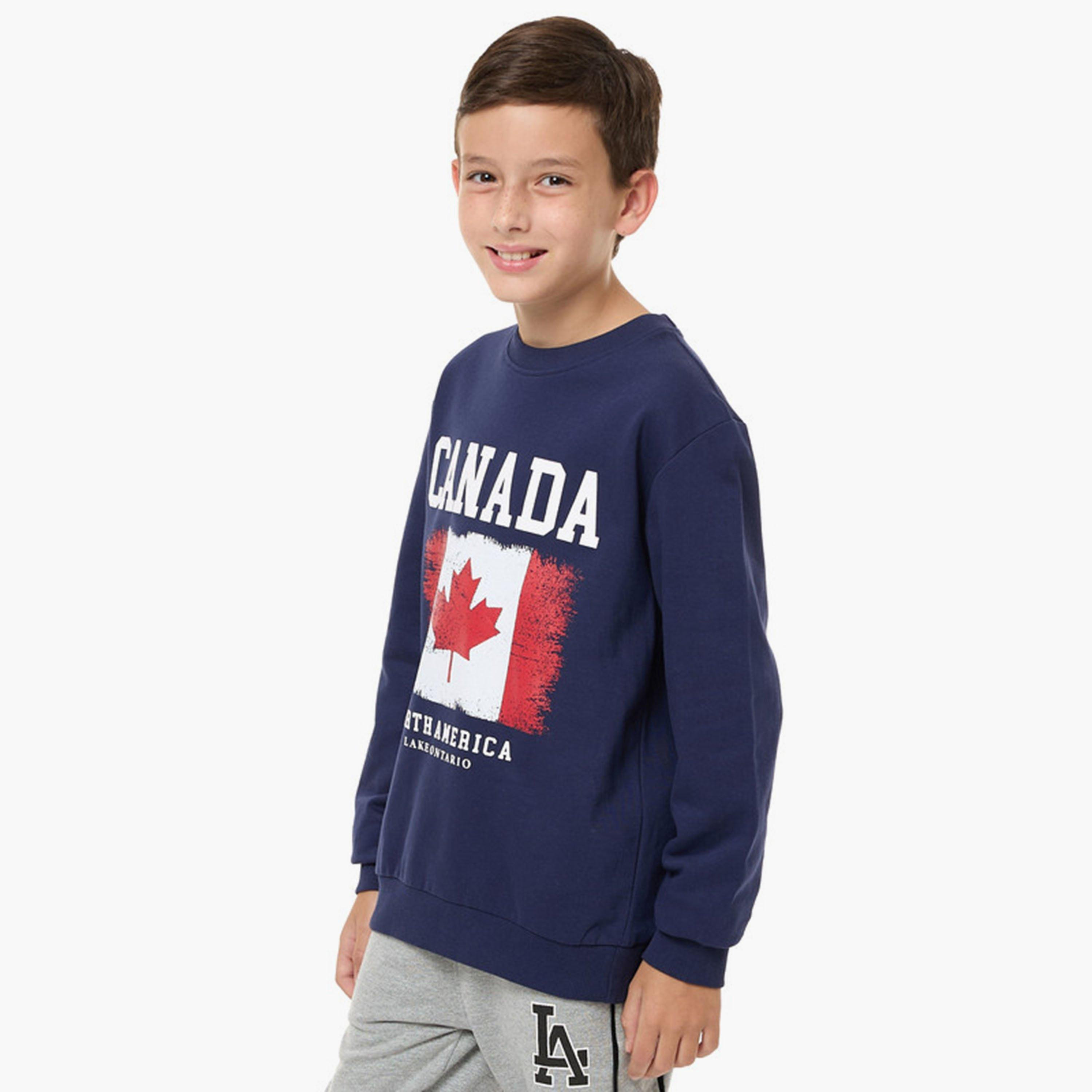 Victor and Jane Printed Long Sleeves Sweatshirt-boys-clothing-sweatshirts-image-2
