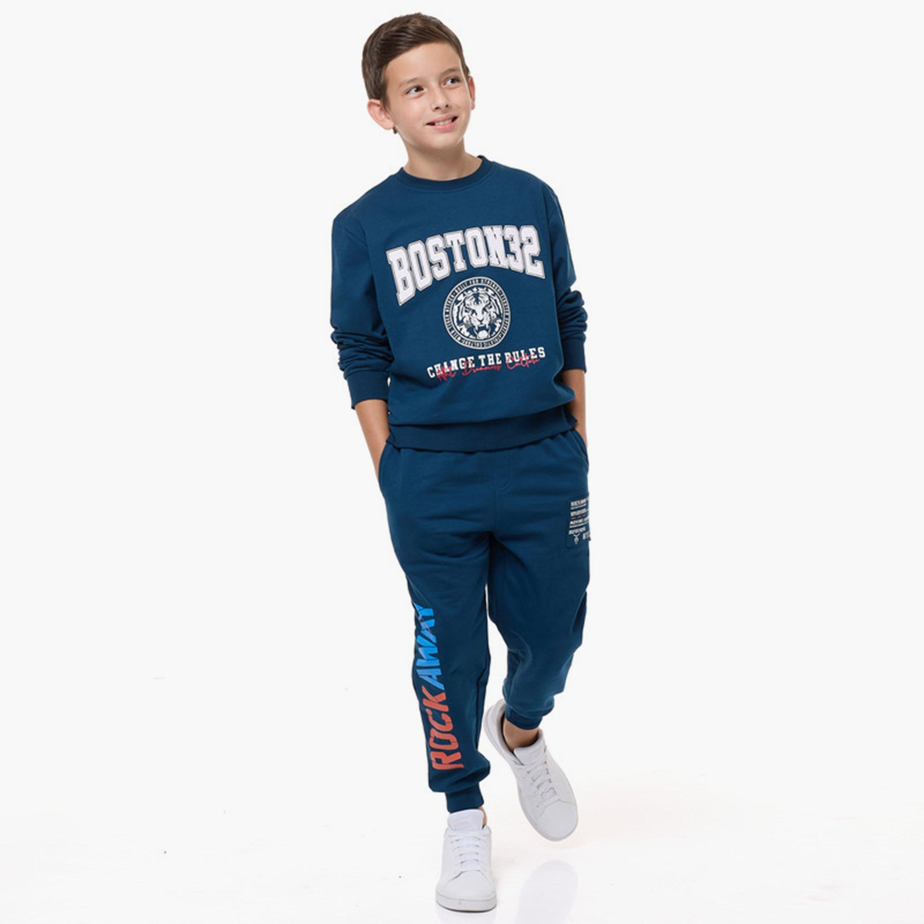 Victor and Jane Printed Long Sleeves Sweatshirt-boys-clothing-sweatshirts-image-4