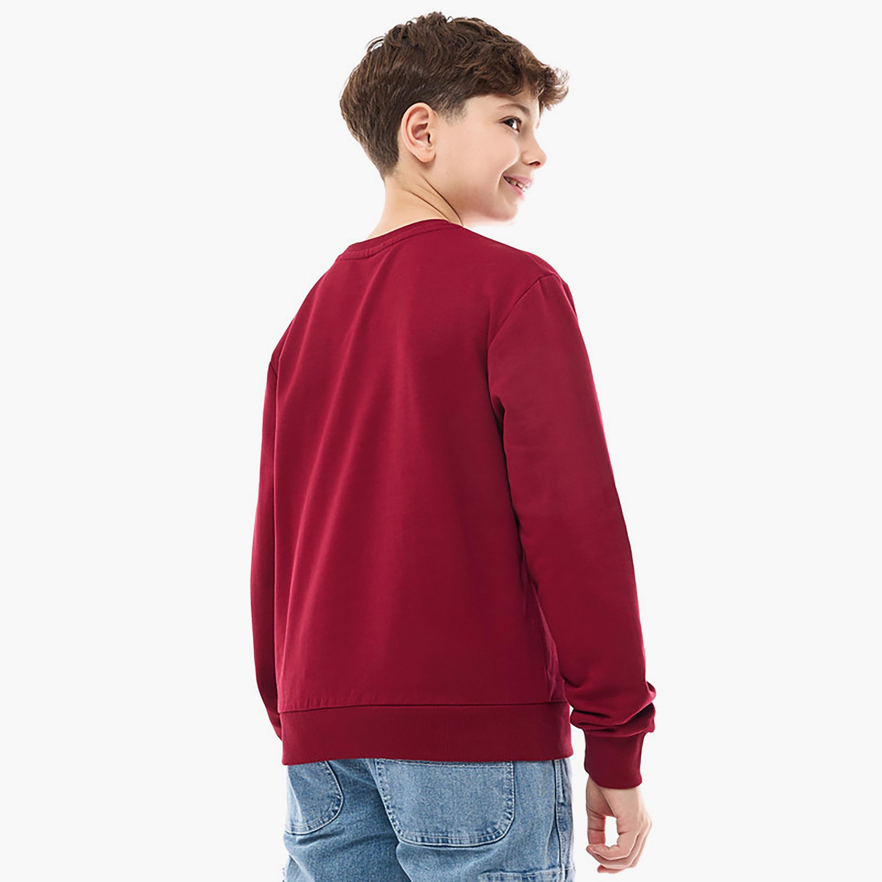 Victor and Jane Printed Long Sleeves Sweatshirt-boys-clothing-sweatshirts-image-3