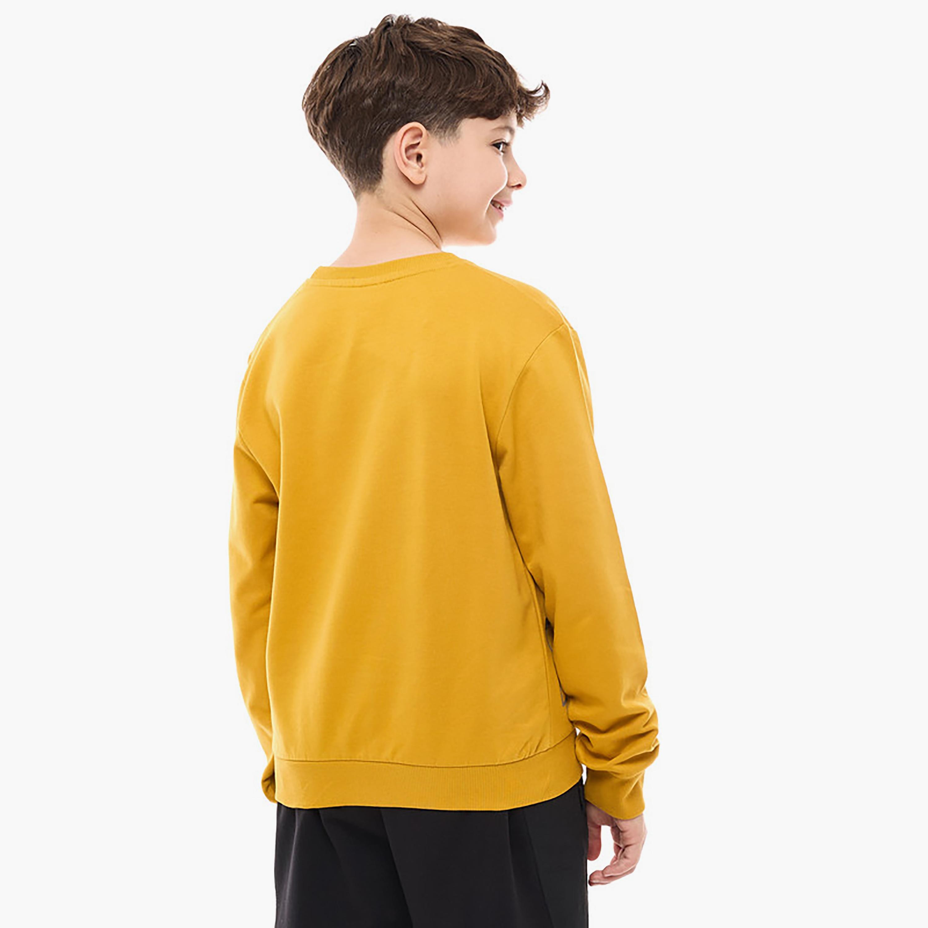 Victor and Jane Printed Long Sleeves Sweatshirt-boys-clothing-sweatshirts-image-3