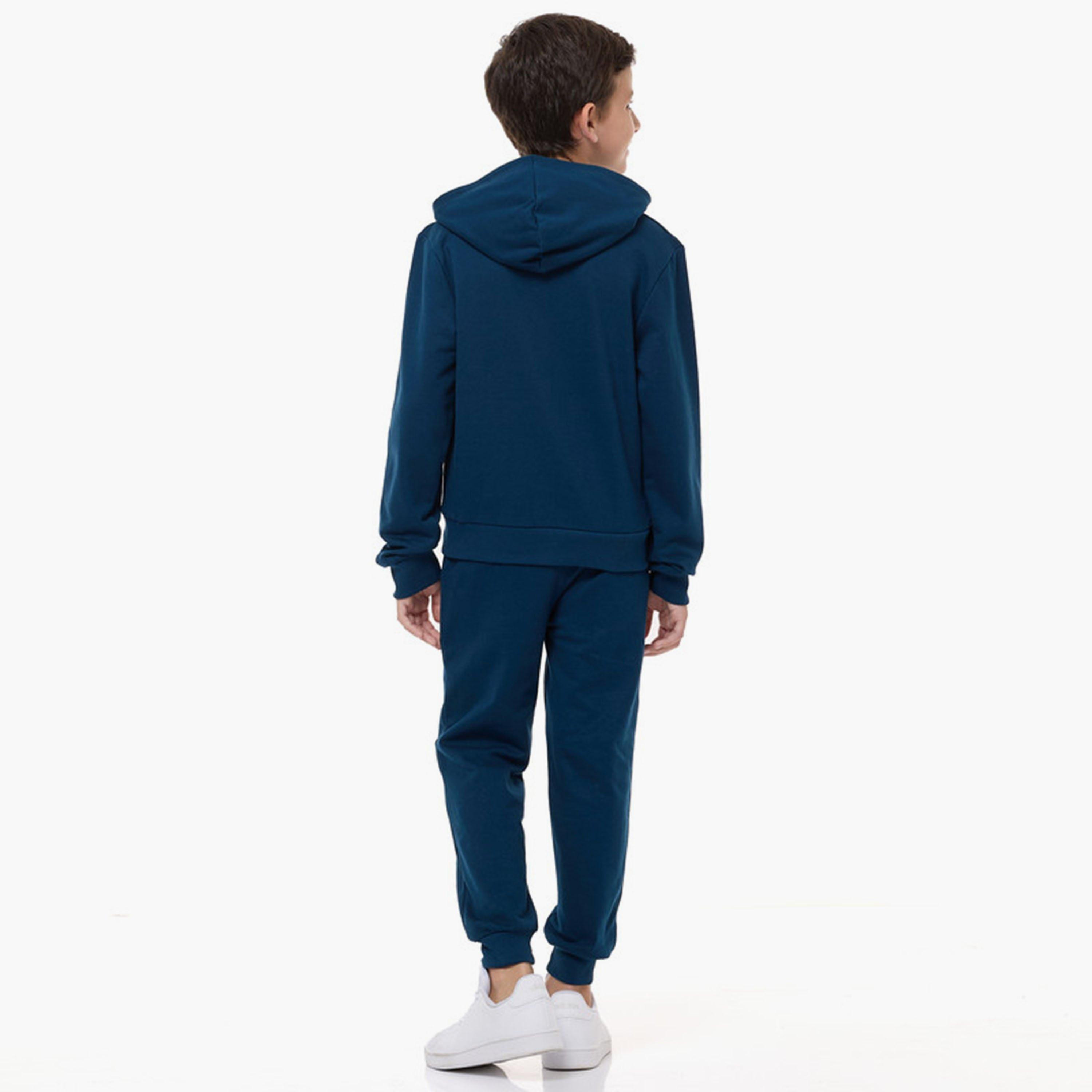 Victor and Jane 2-Piece Printed Long Sleeves Hoodie with Joggers-boys-clothing-setsandcoords-image-3