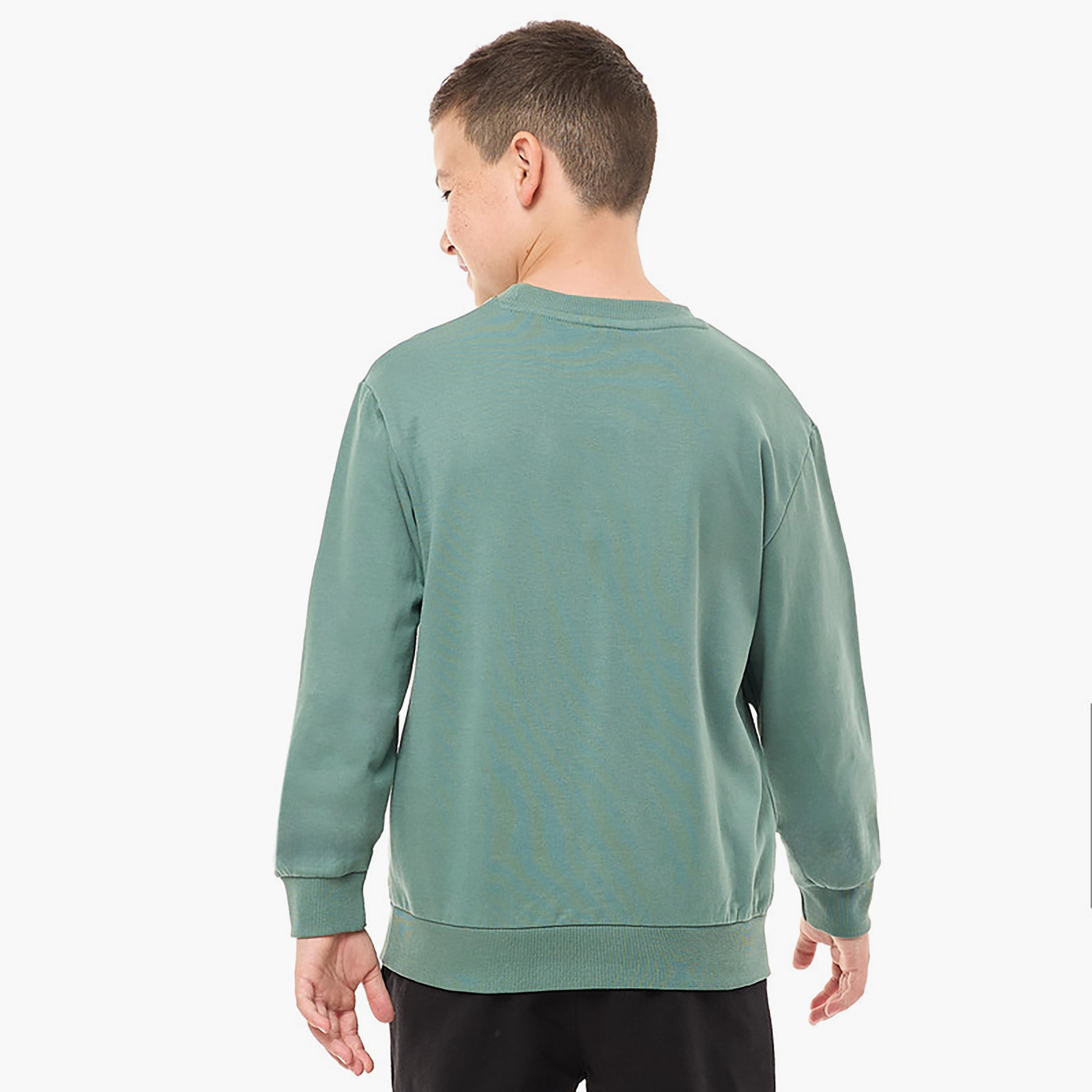 سويت شيرت بأكمام طويلة مطبوع من فيكتور اند جين-boys-clothing-sweatshirts-image-3
