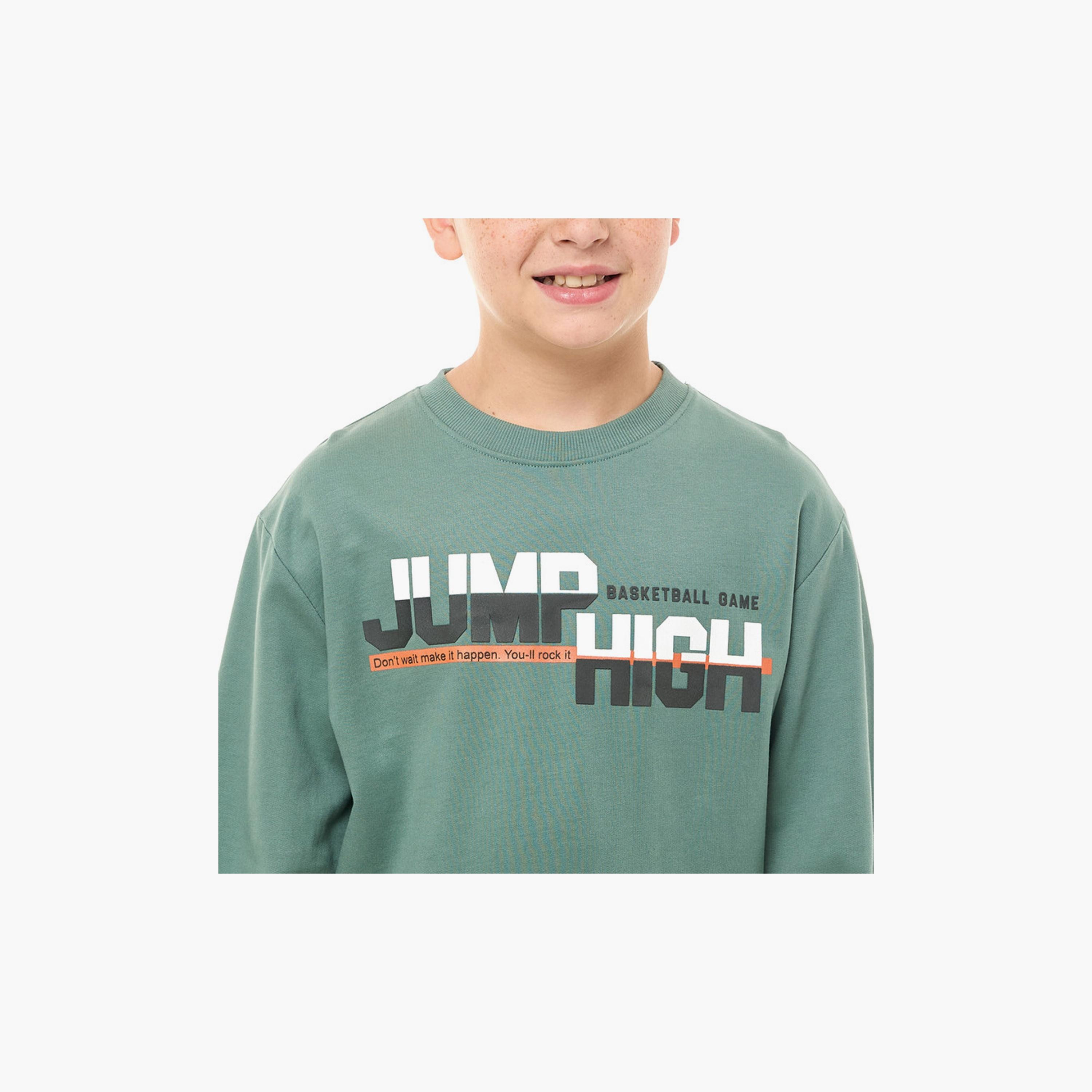 سويت شيرت بأكمام طويلة مطبوع من فيكتور اند جين-boys-clothing-sweatshirts-image-5