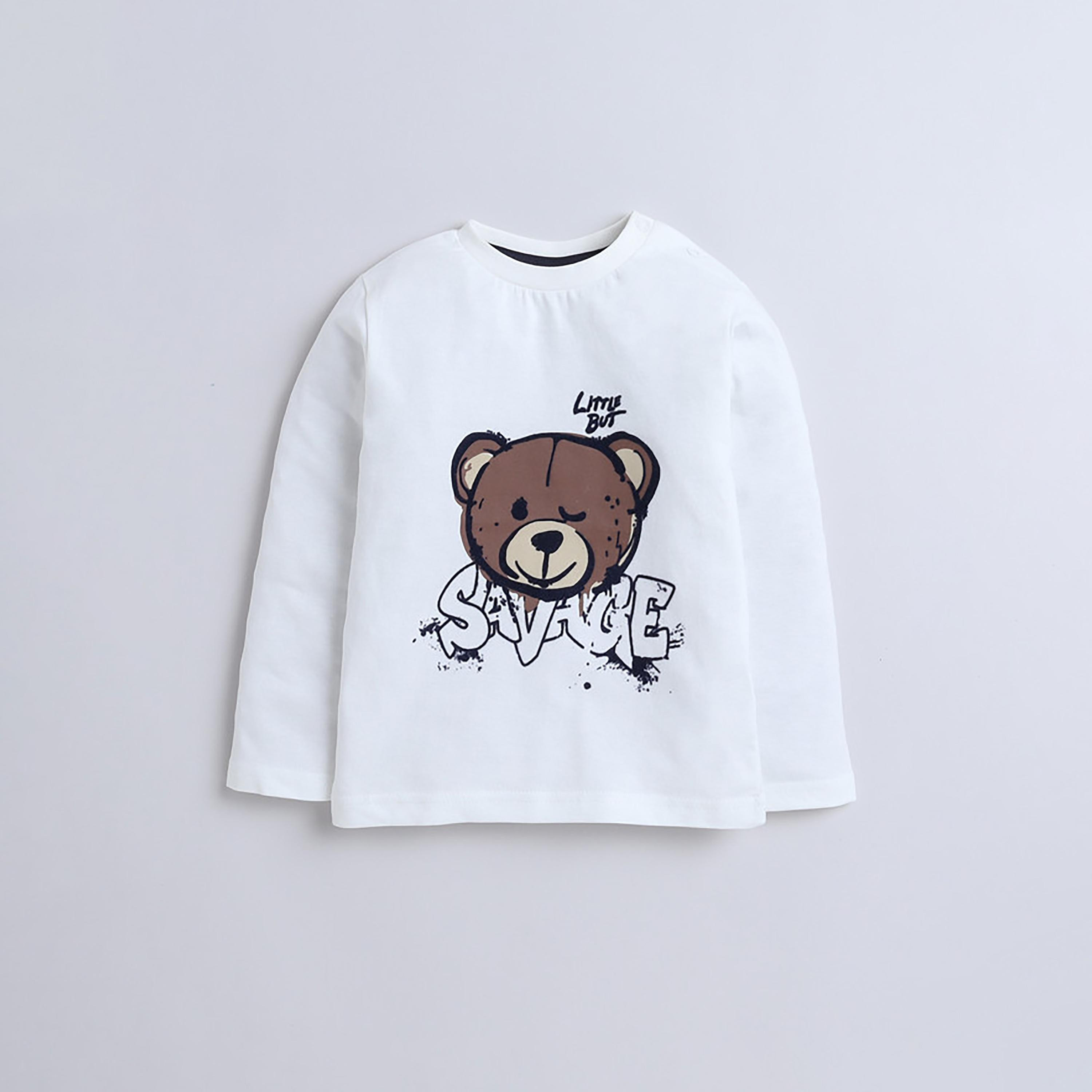 Victor and Jane 3-Piece Printed T-Shirt, Jacket with Joggers-baby-boys-clothing-winterwear-setsandcoords-image-3