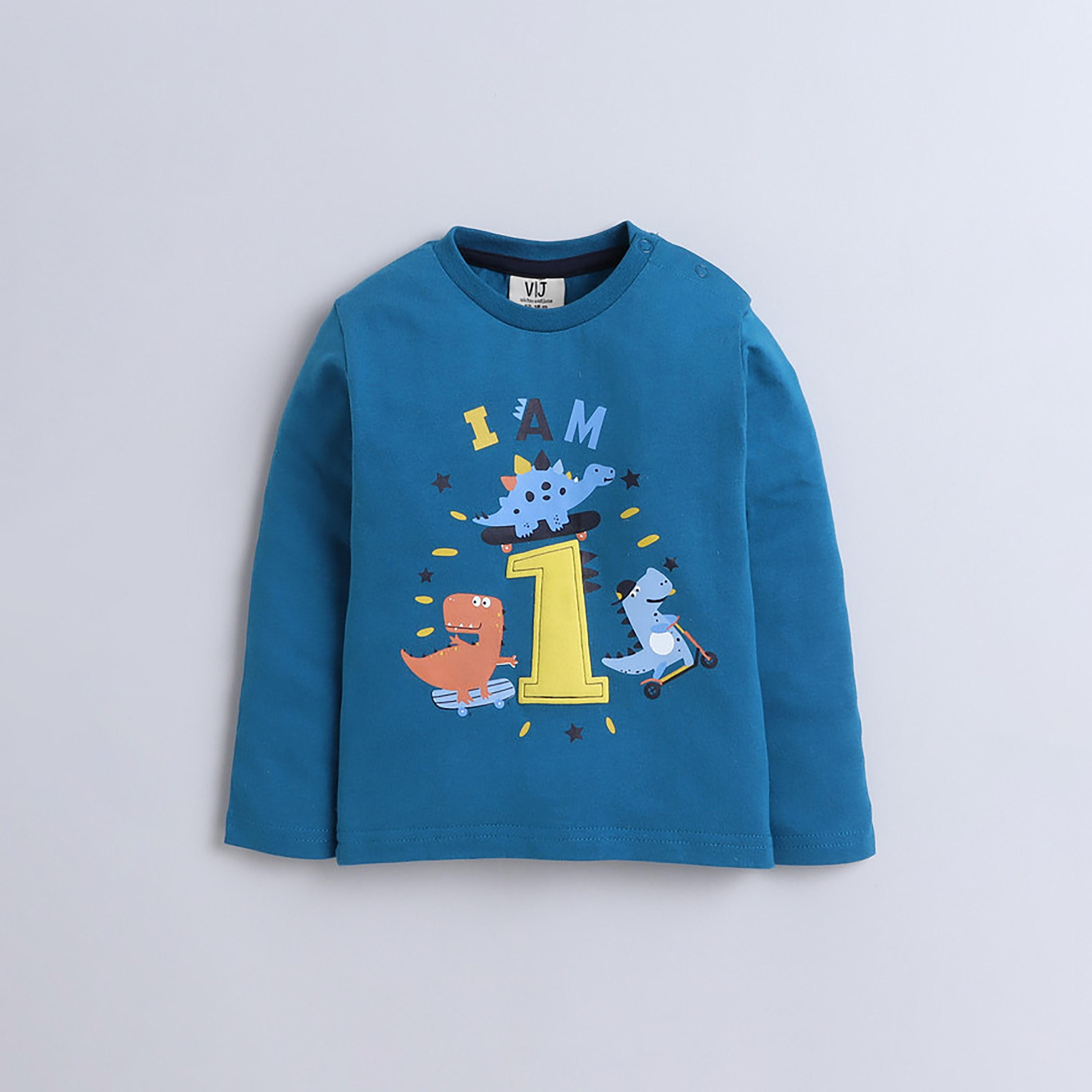 تي شيرت مطبوع، جاكيت وبنطال رياضي 3 قطع من فيكتور اند جين-baby-boys-clothing-winterwear-setsandcoords-image-2