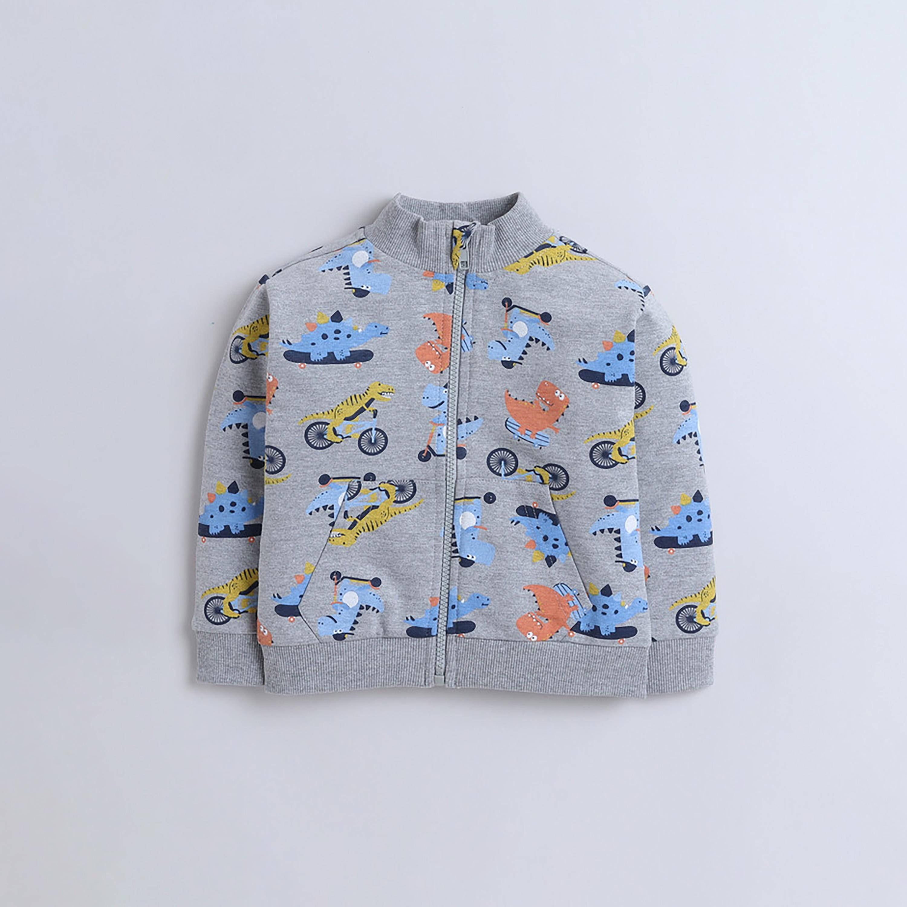تي شيرت مطبوع، جاكيت وبنطال رياضي 3 قطع من فيكتور اند جين-baby-boys-clothing-winterwear-setsandcoords-image-6