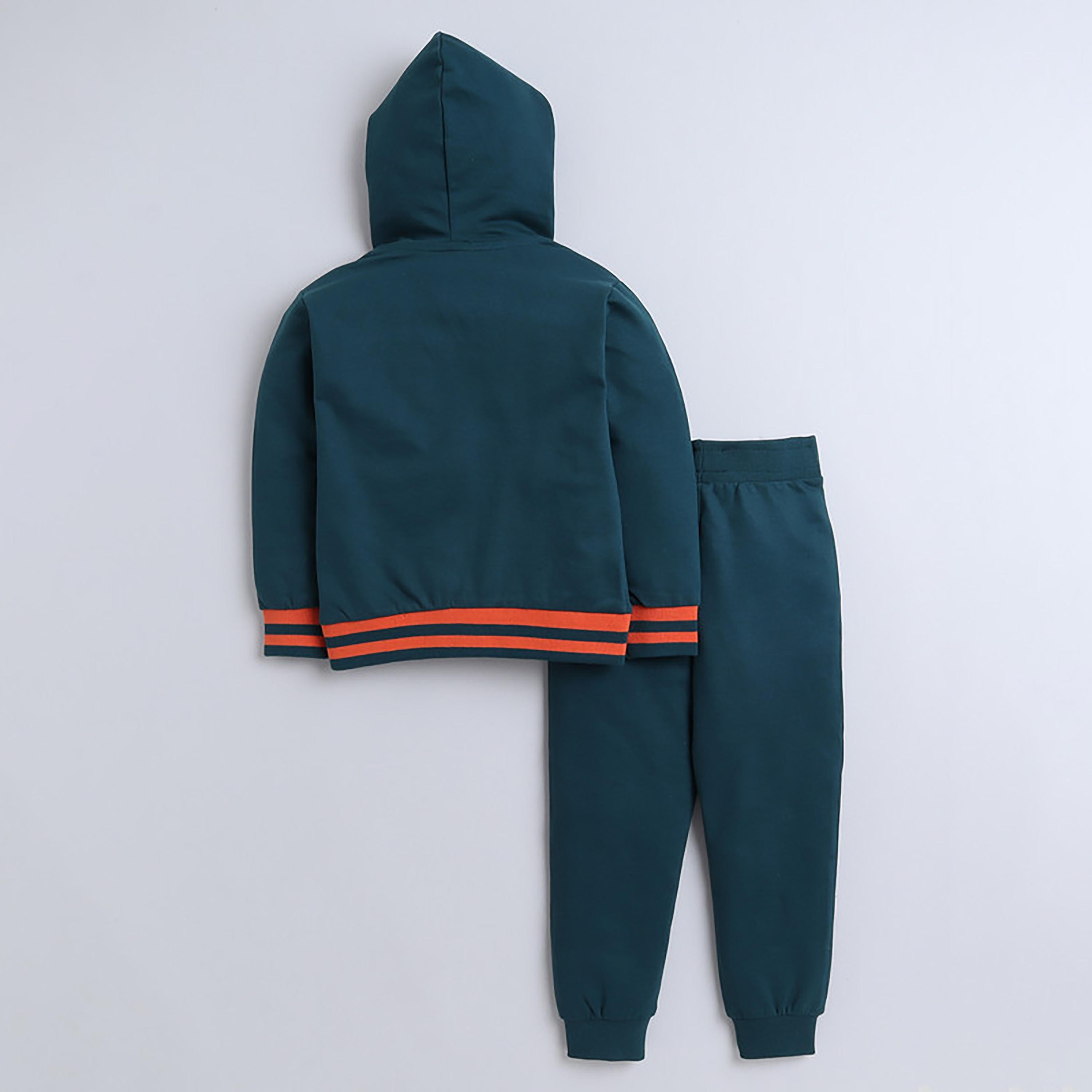 تي شيرت مطبوع، هودي مع بنطال ركض 3 قطع من فيكتور اند جين-baby-boys-clothing-winterwear-setsandcoords-image-3