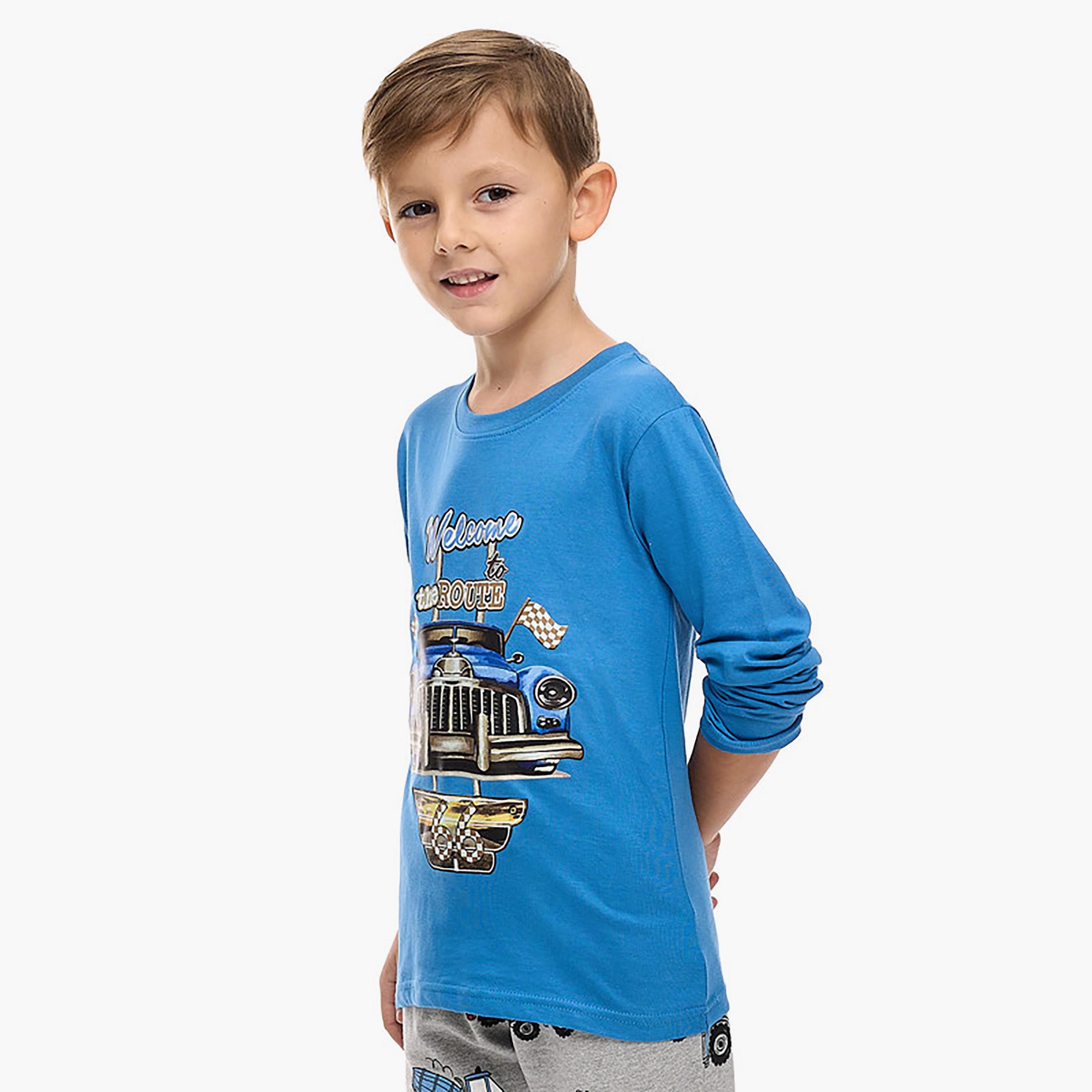 Victor and Jane Printed Long Sleeves T-Shirt-boys-clothing-tshirtsandpolos-image-2