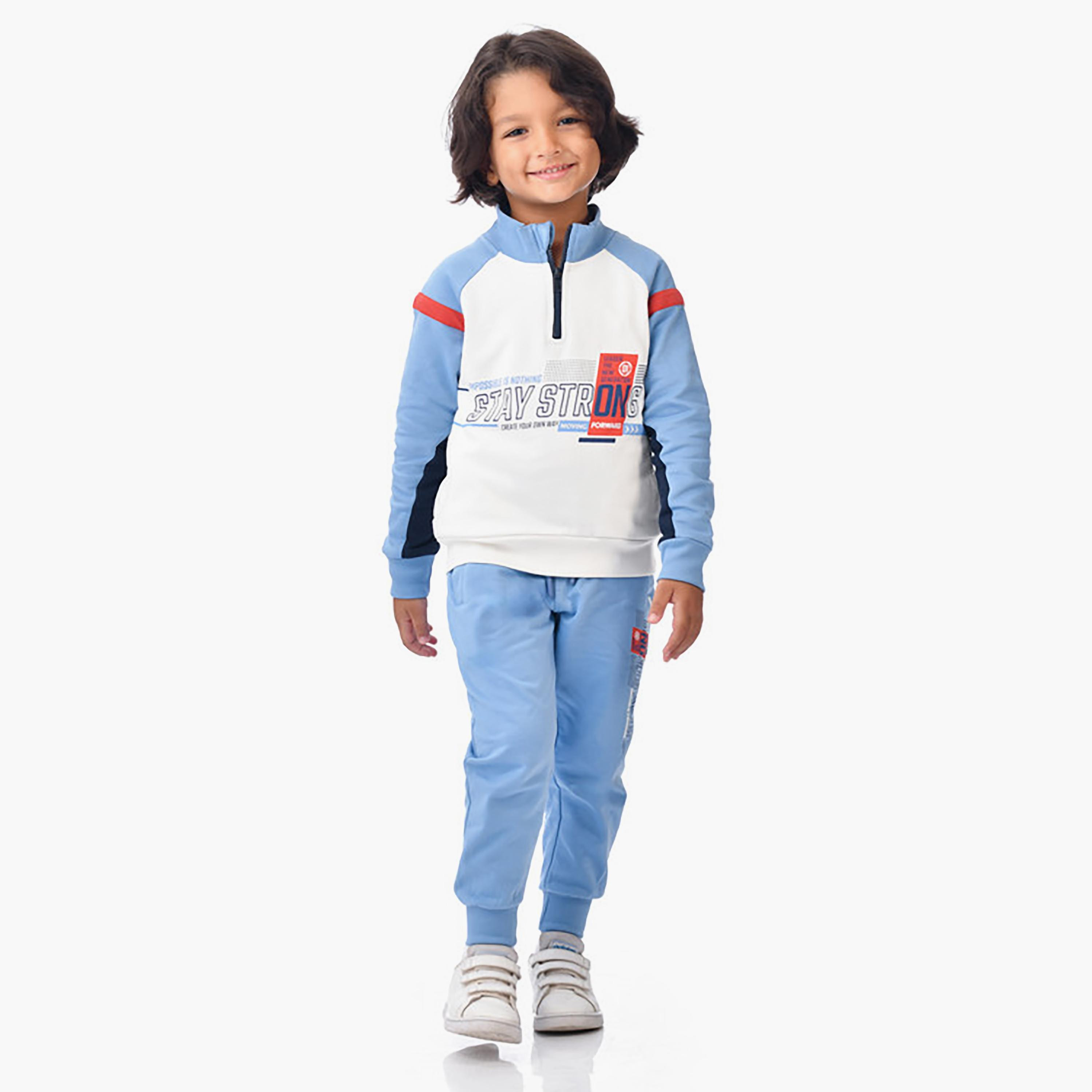 Victor and Jane 2-Piece Printed Long Sleeves Jacket with Joggers-baby-boys-clothing-winterwear-setsandcoords-image-1