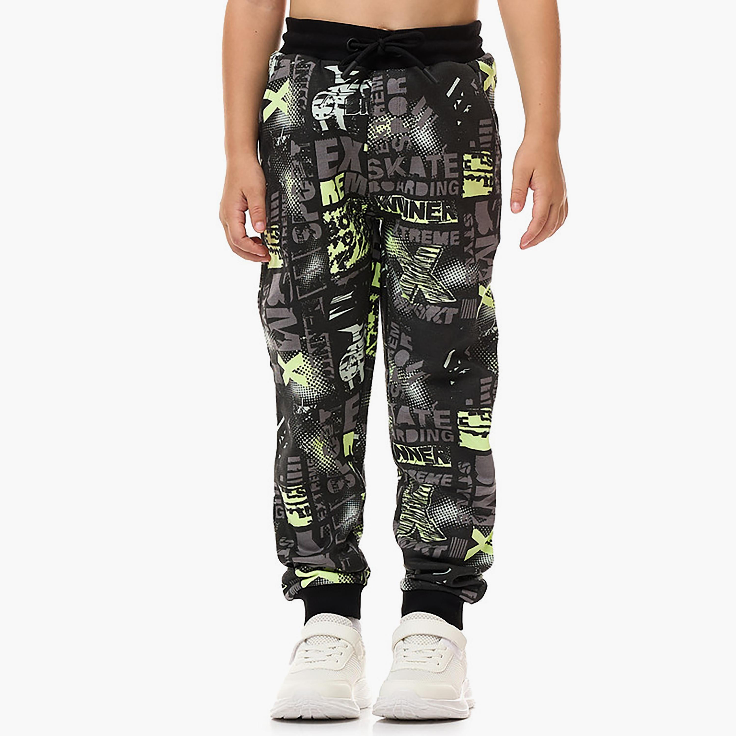 Victor and Jane 2-Piece Printed Long Sleeves Sweatshirt with Joggers-baby-boys-clothing-winterwear-setsandcoords-image-5