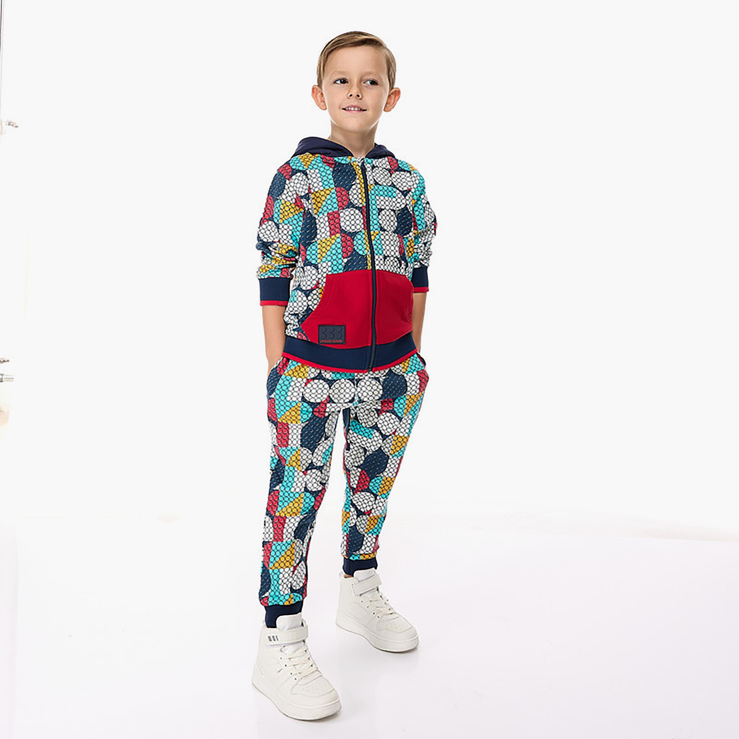 Victor and Jane 2-Piece Printed Long Sleeves Hoodie with Joggers-baby-boys-clothing-winterwear-setsandcoords-image-1
