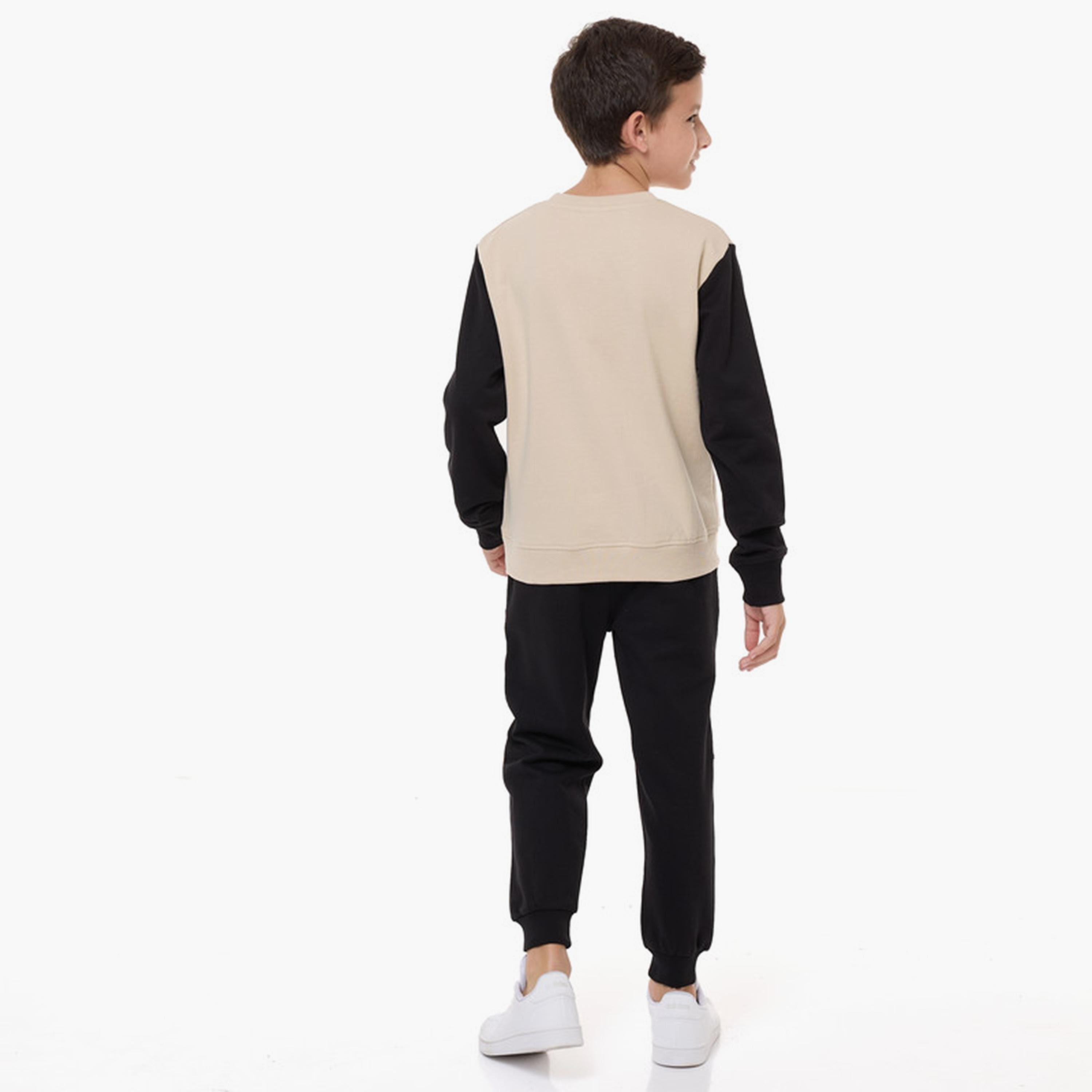 Victor and Jane 2-Piece Printed Long Sleeves Sweatshirt with Joggers-baby-boys-clothing-winterwear-setsandcoords-image-3