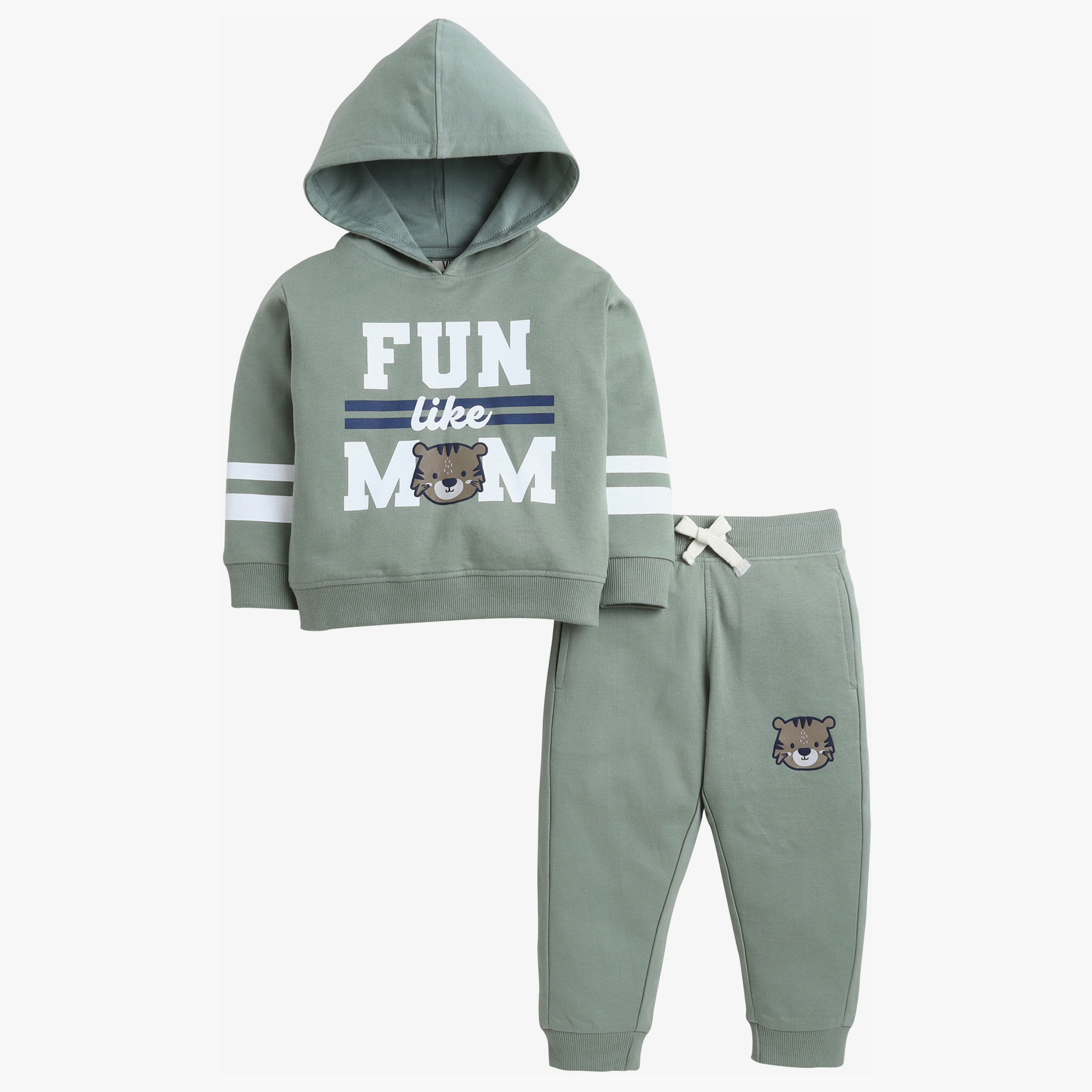 طقم من قطعتين هودي وبنطلون رياضي بطبعة فان لايك مام من فيكتور اند جين-baby-boys-clothing-winterwear-setsandcoords-image-2