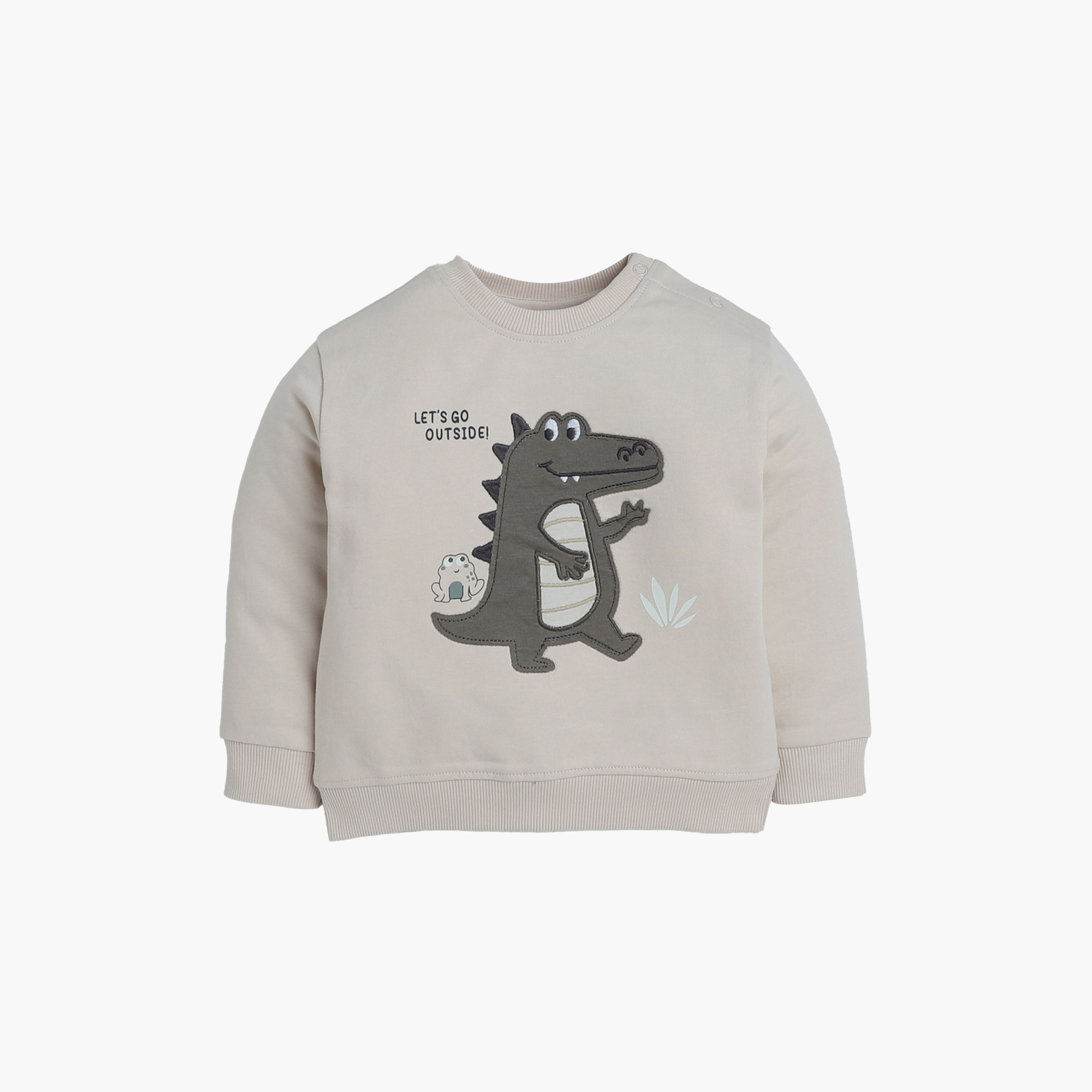 Victor and Jane 2-Piece Lets Go Outside Printed Sweatshirt & Jogger Sets-baby-boys-clothing-winterwear-setsandcoords-image-3
