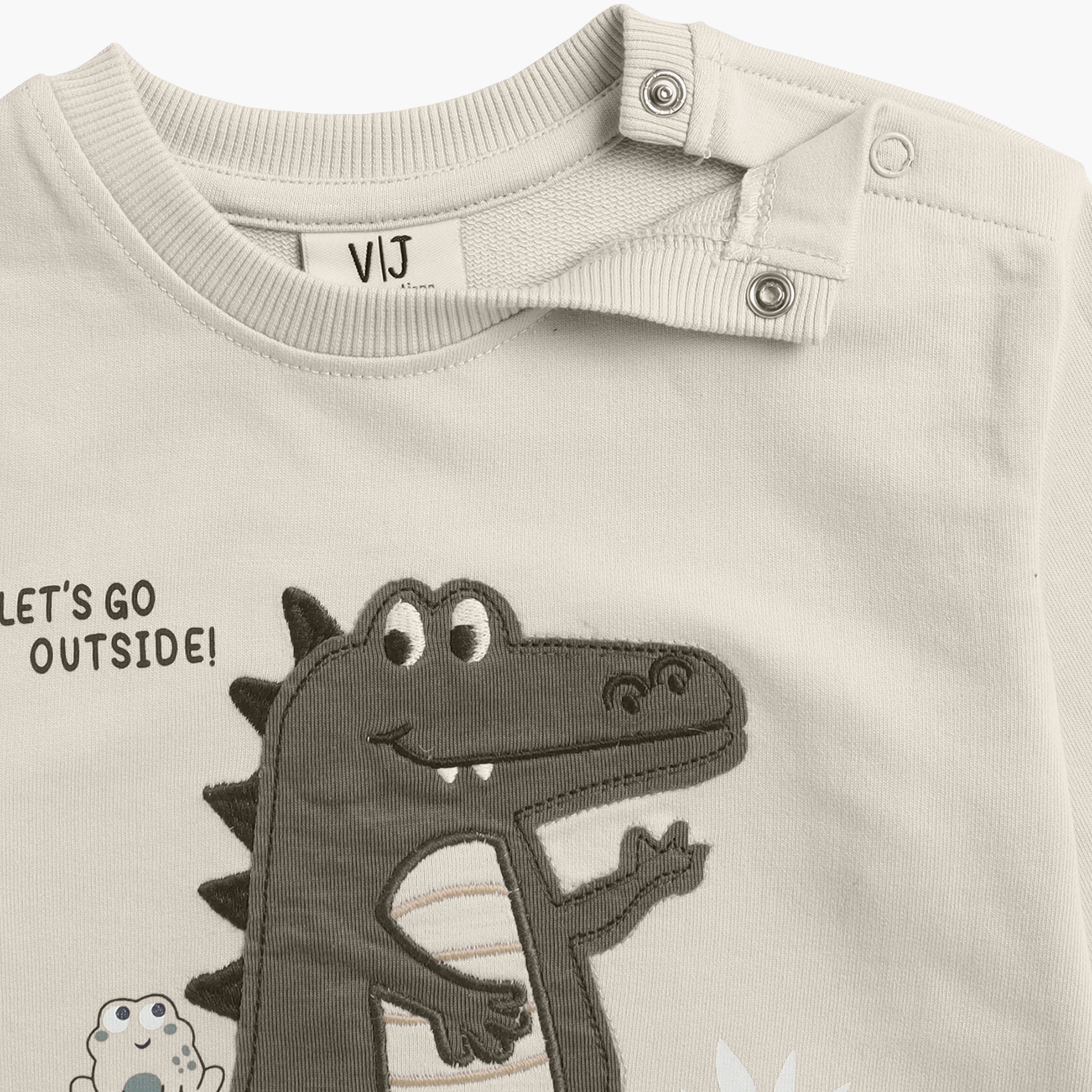 Victor and Jane 2-Piece Lets Go Outside Printed Sweatshirt & Jogger Sets-baby-boys-clothing-winterwear-setsandcoords-image-6
