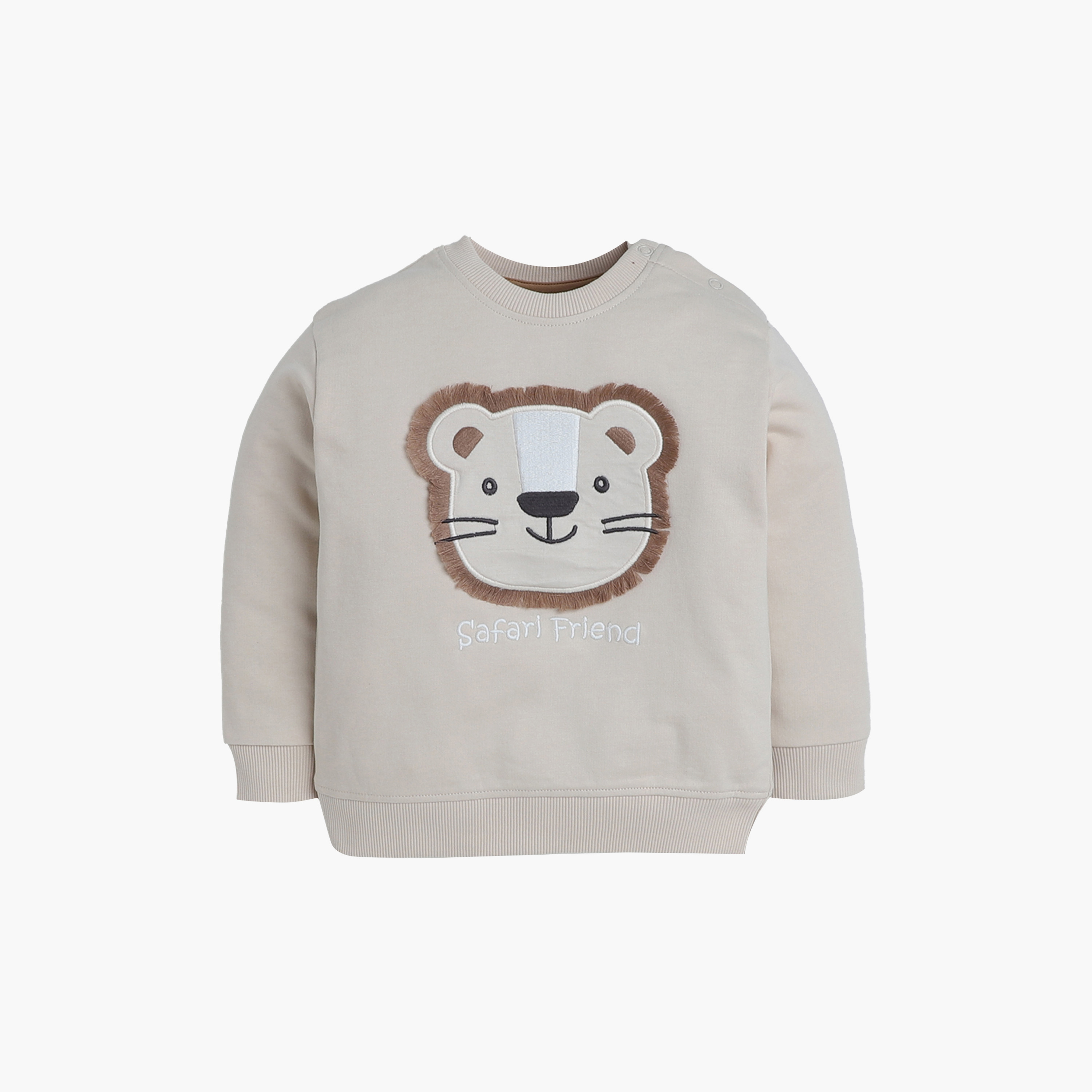Victor and Jane 2-Piece Safari Friend Printed Sweatshirt & Jogger Sets-boys-clothing-setsandcoords-image-3