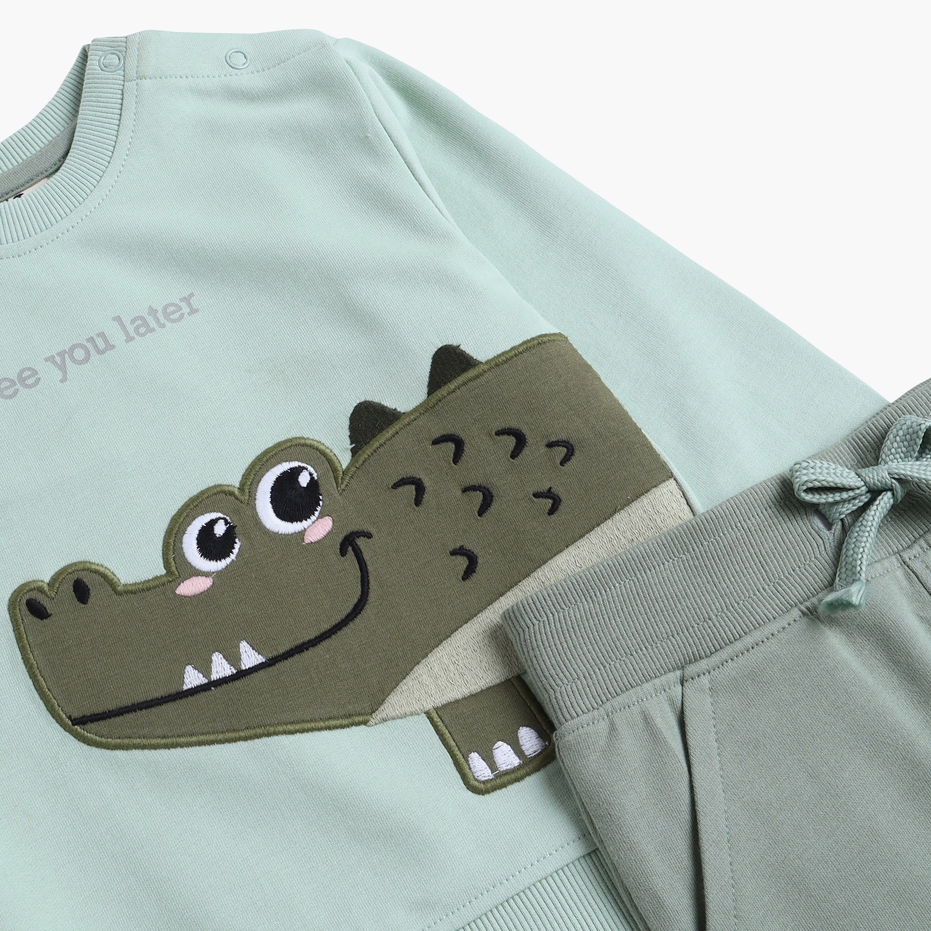 طقم من قطعتين سويت شيرت وبنطلون رياضي بطبعة سي يو ليتر من فيكتور اند جين-boys-clothing-setsandcoords-image-5