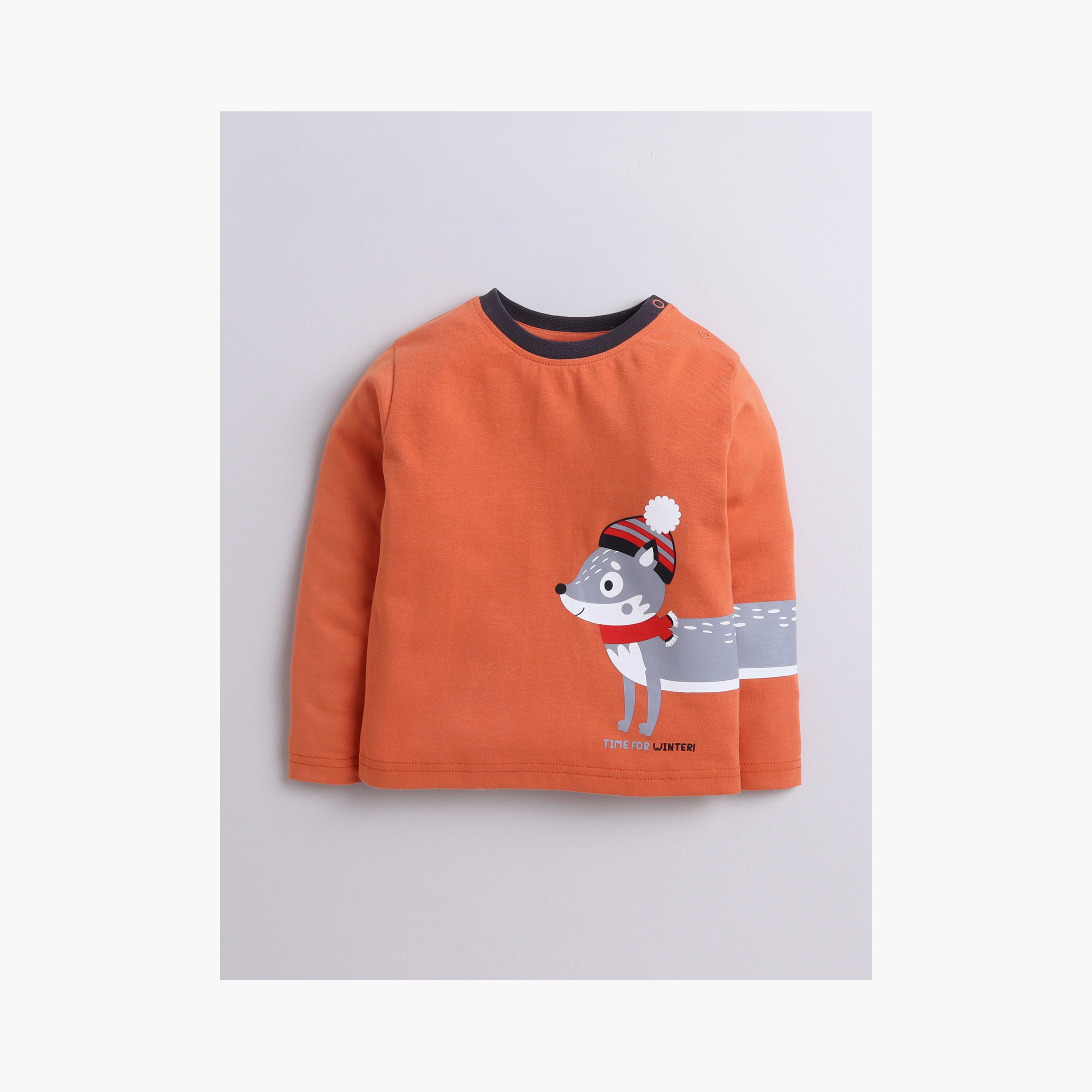 Victor and Jane 3-Piece Time for Winter Printed Hoodie, Jogger & top Sets-boys-clothing-setsandcoords-image-6