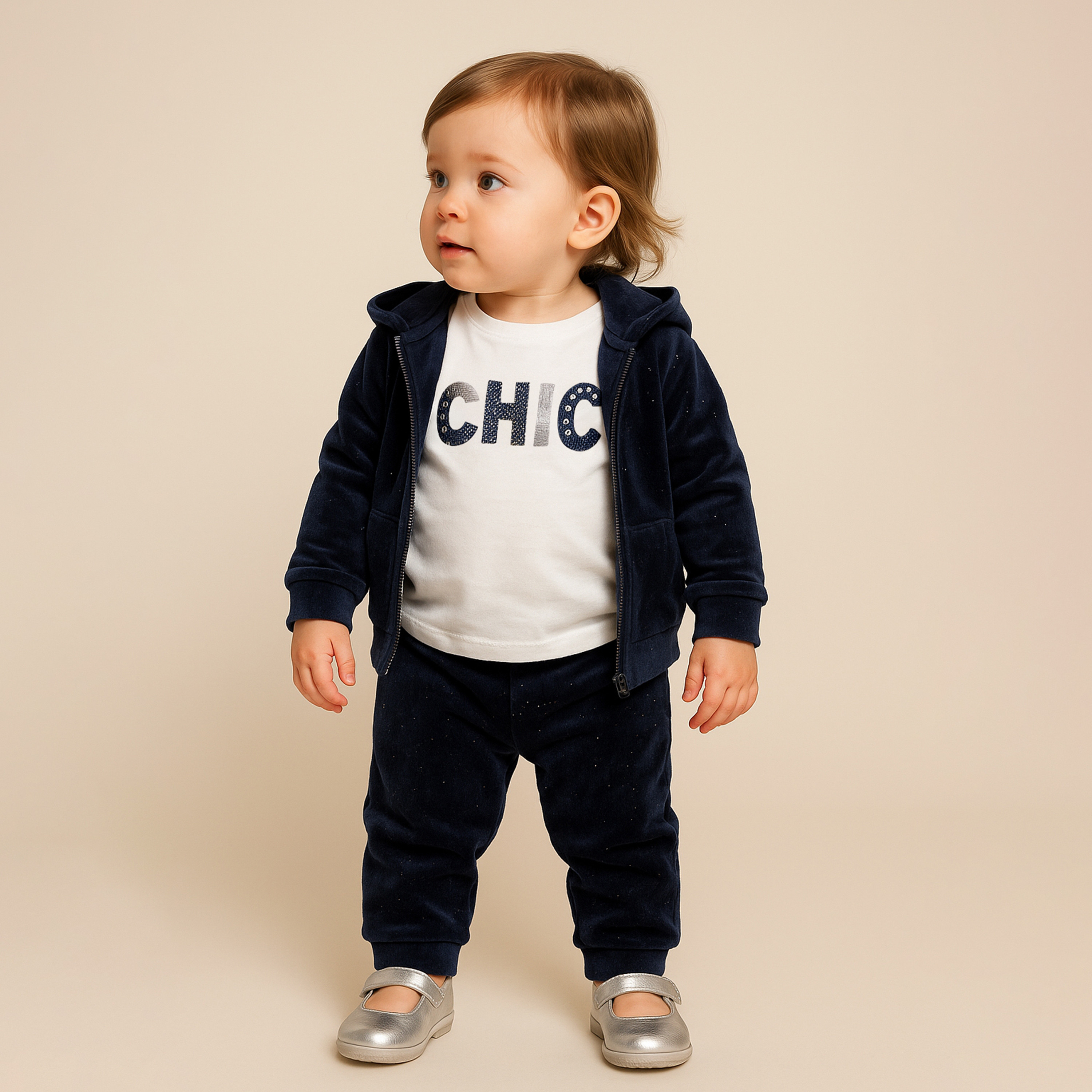 Victor and Jane 3-Piece Printed T-shirt, Pants with Jacket-baby-girls-clothing-setsandcoords-image-2