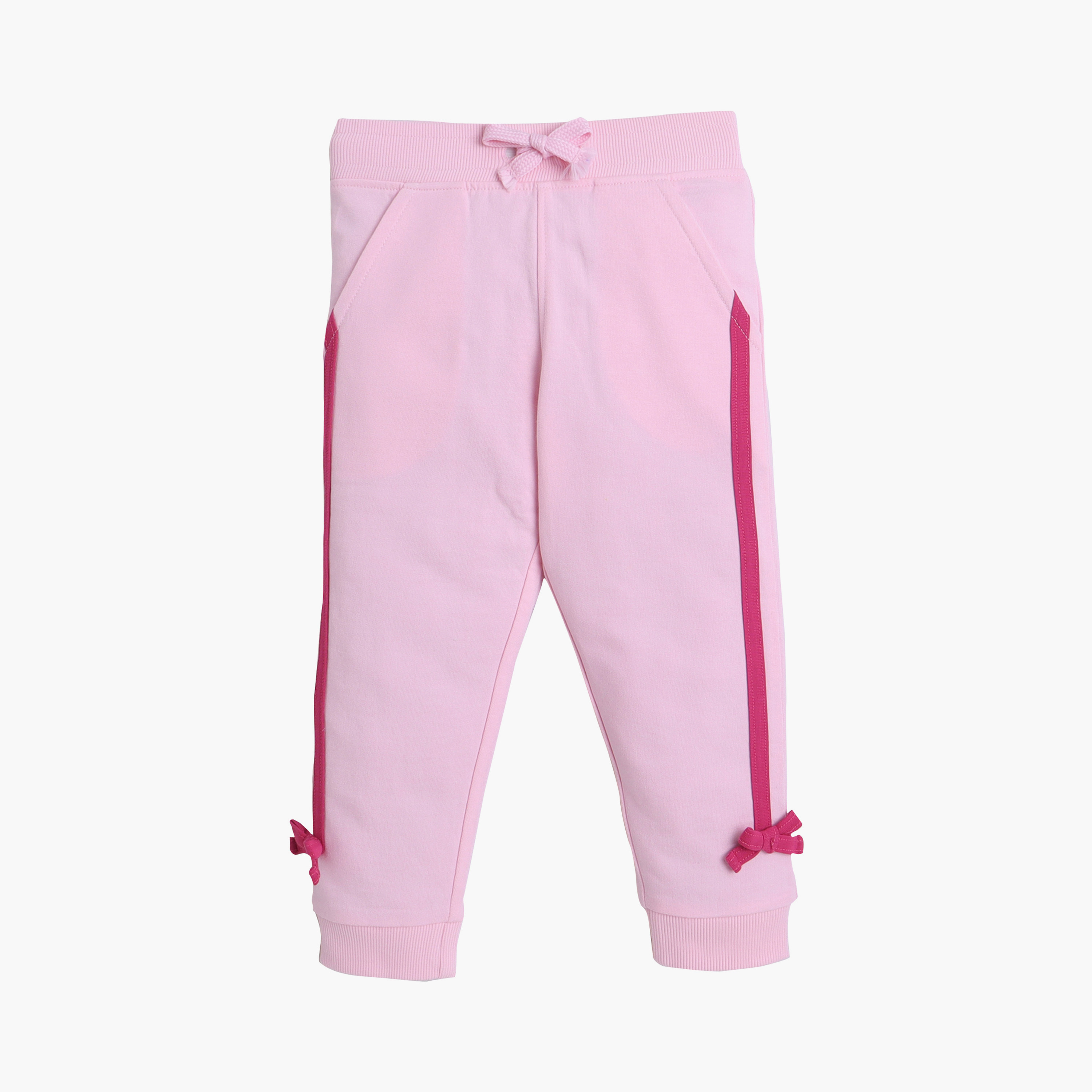 Victor and Jane 2-Piece Rose Applique Printed Sweatshirt & Jogger Sets-baby-girls-clothing-setsandcoords-image-4