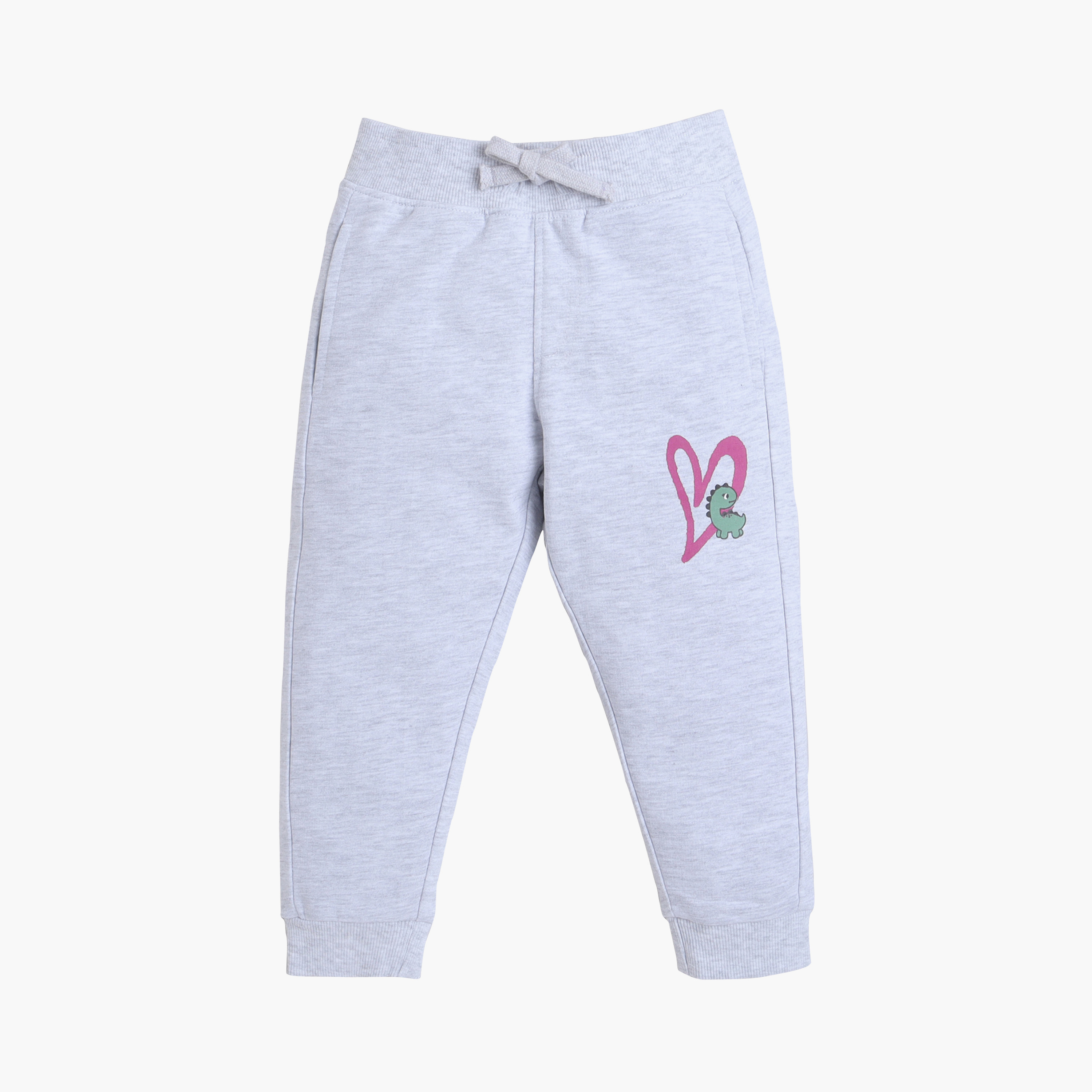 Victor and Jane 2-Piece Dino & Heart Printed Sweatshirt & Jogger Sets-girls-clothing-winterwear-setsandcoords-image-4
