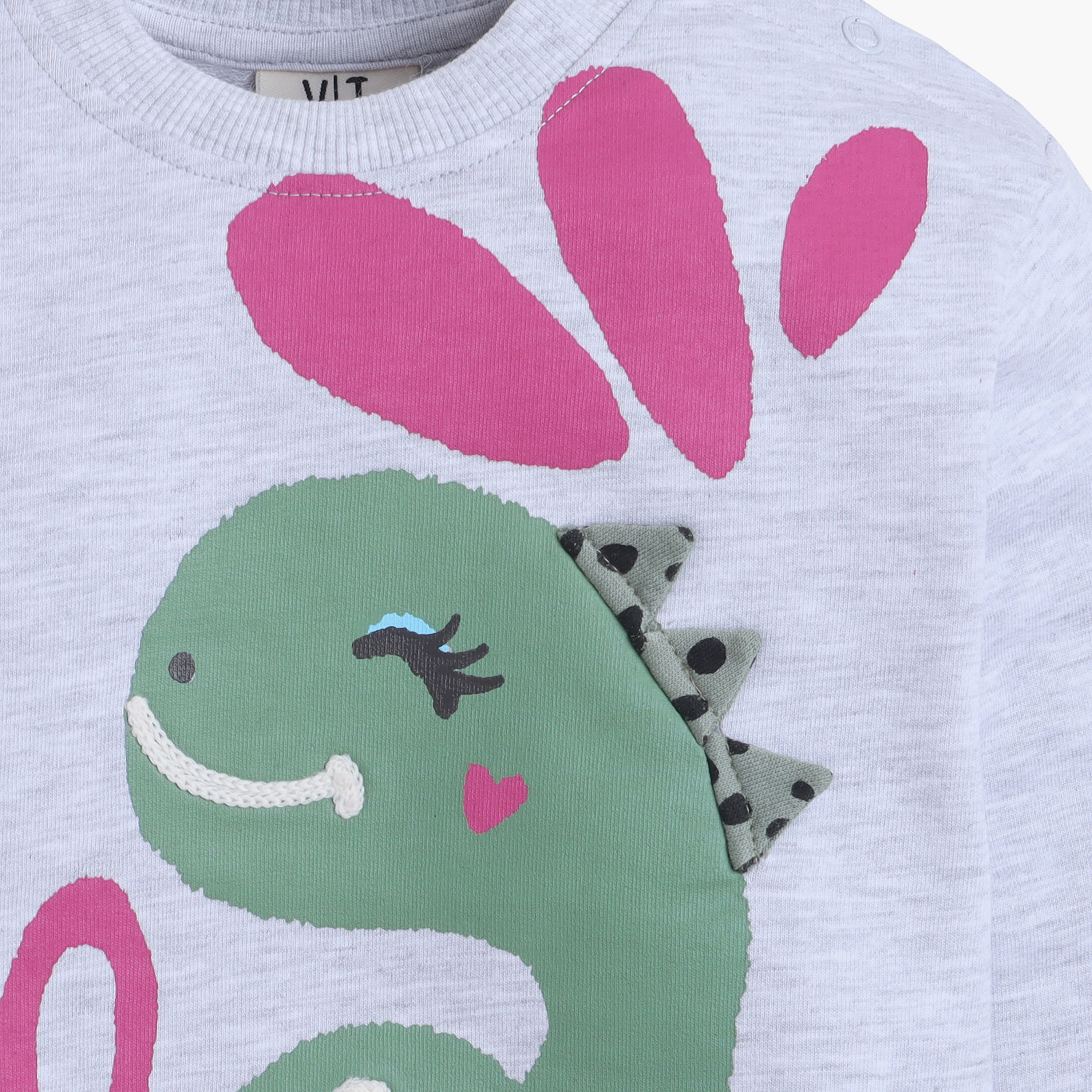 Victor and Jane 2-Piece Dino & Heart Printed Sweatshirt & Jogger Sets-girls-clothing-winterwear-setsandcoords-image-6