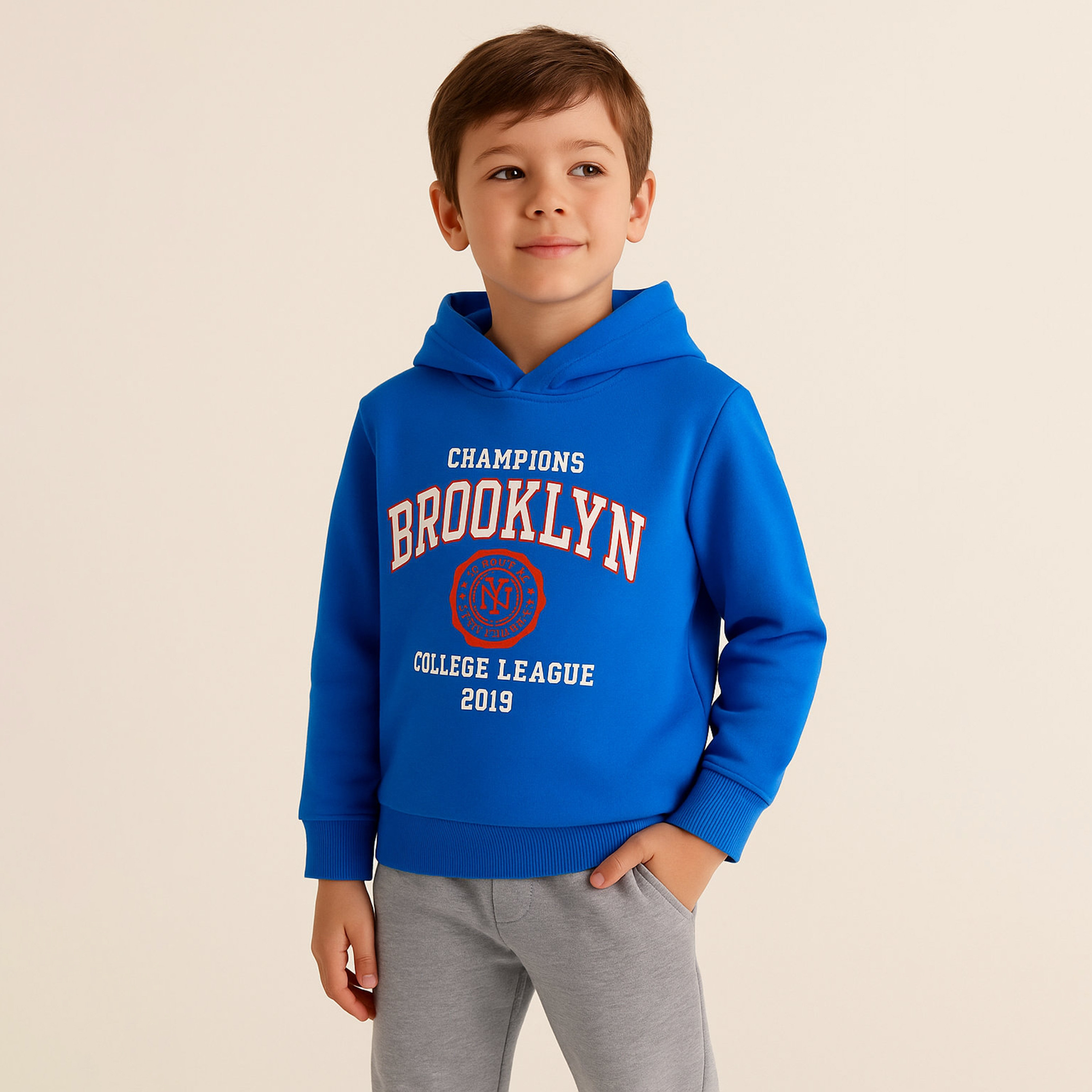 Victor and Jane Brooklyn College Printed Hoodie-boys-clothing-sweatshirts-image-2