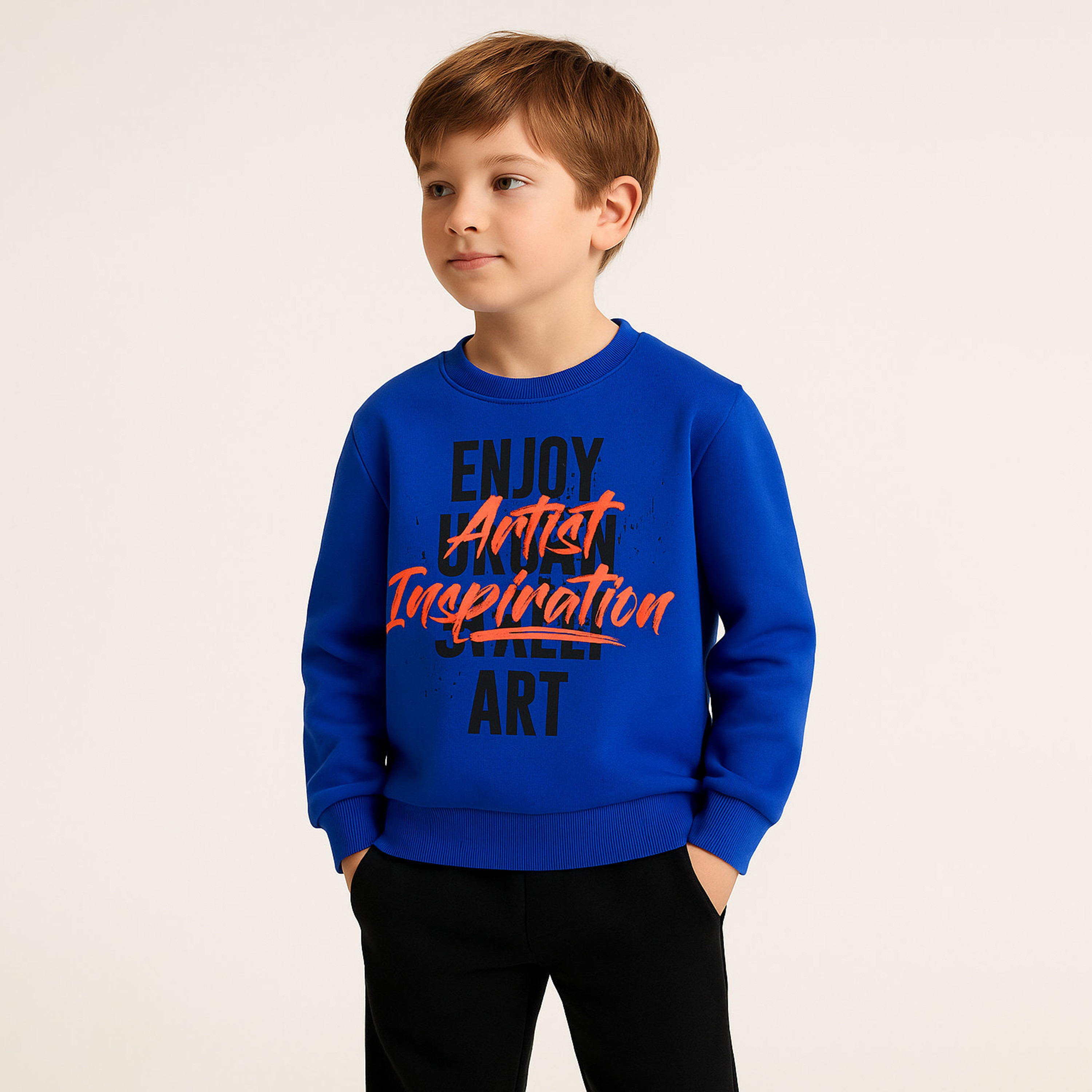 سويت شيرت بطبعة من فيكتور اند جين-boys-clothing-sweatshirts-image-1