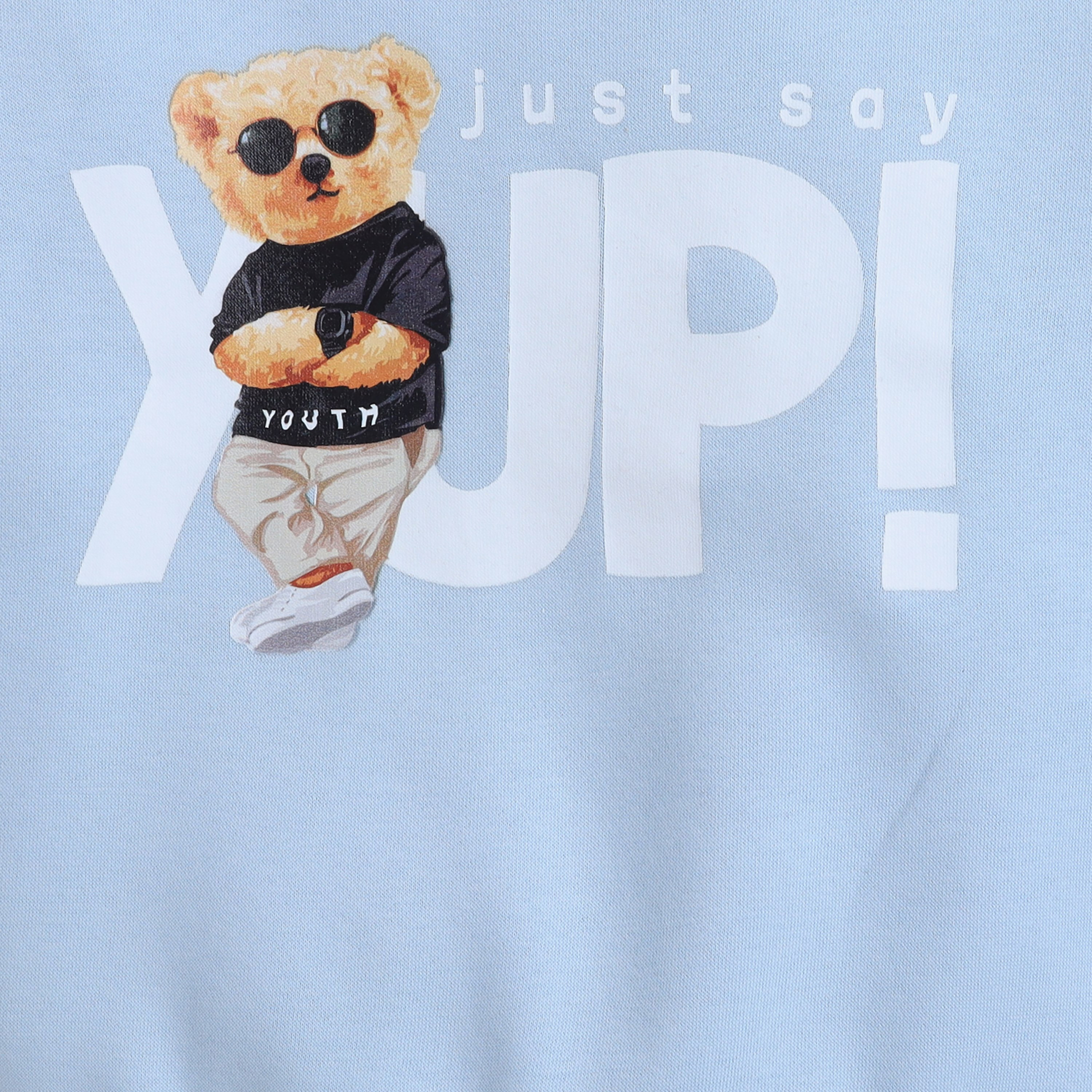 Victor and Jane Just Say YUP Printed Sweatshirt-boys-clothing-sweatshirts-image-5