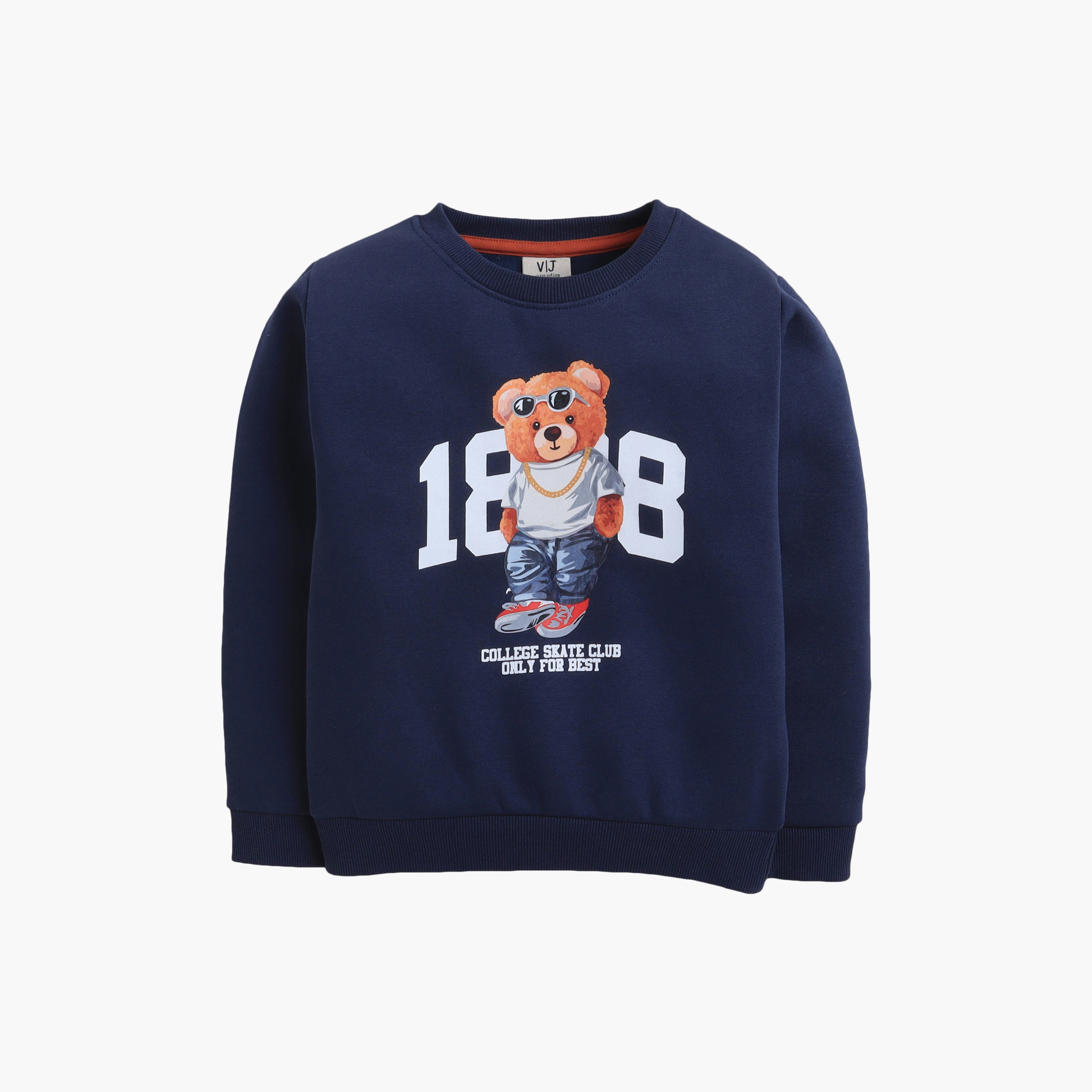 سويت شيرت بطبعة كول بير 1888 من فيكتور اند جين-boys-clothing-sweatshirts-image-3