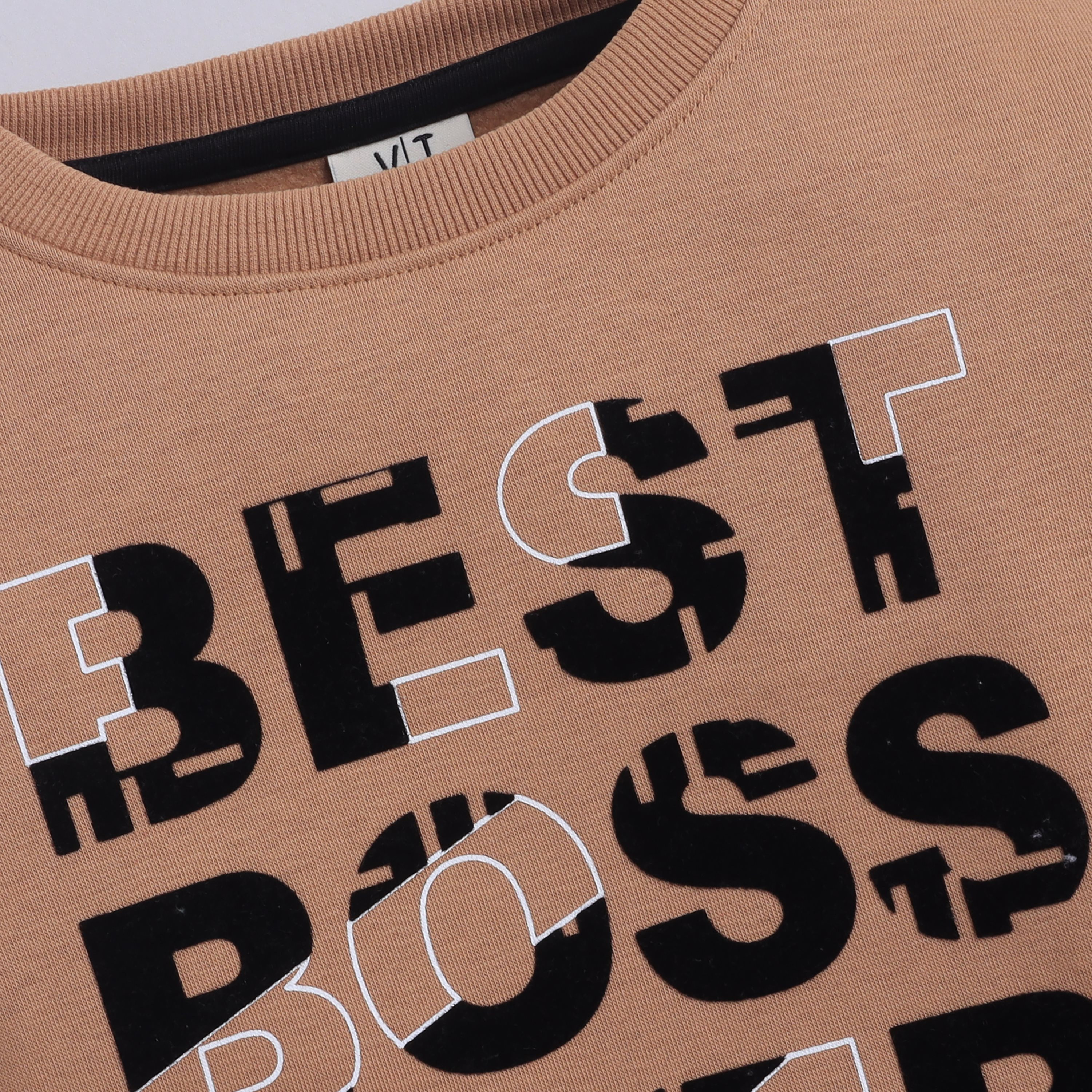 Victor and Jane BEST BOSS EVER Printed Sweatshirt-boys-clothing-sweatshirts-image-6