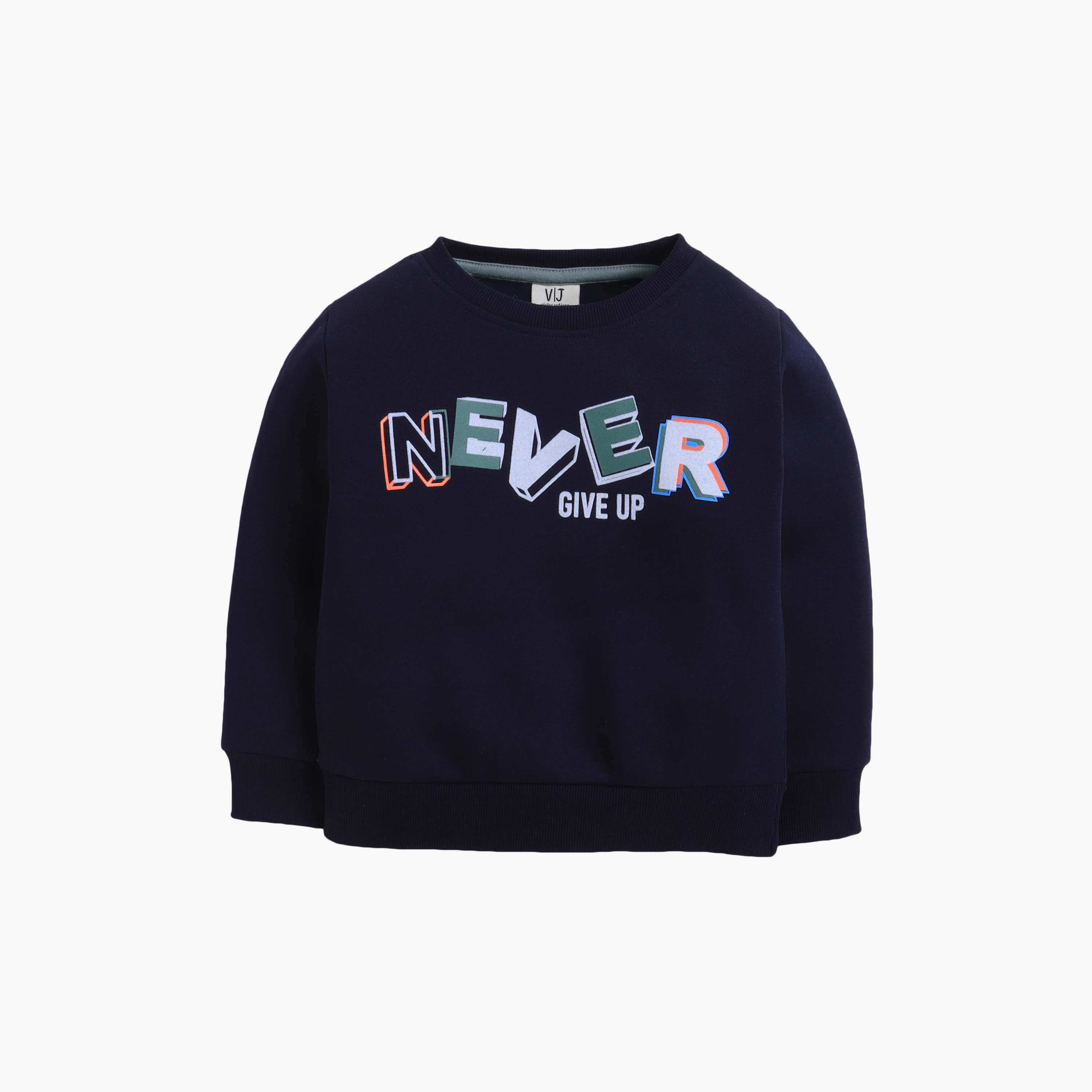 Victor and Jane Never Give Up Printed Sweatshirt-boys-clothing-sweatshirts-image-3