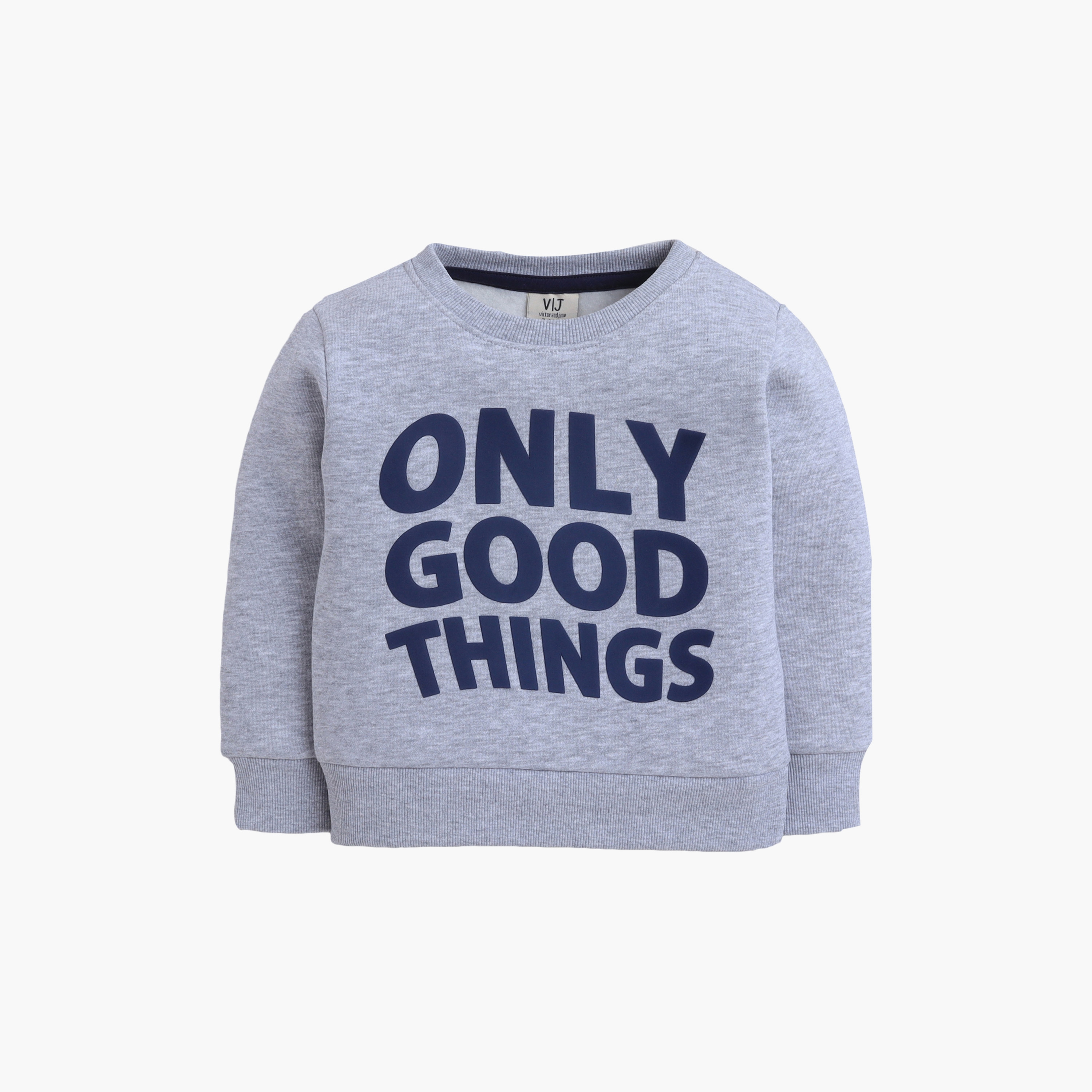 سويت شيرت بطبعة أونلي جود ثينغز من فيكتور اند جين-boys-clothing-sweatshirts-image-4