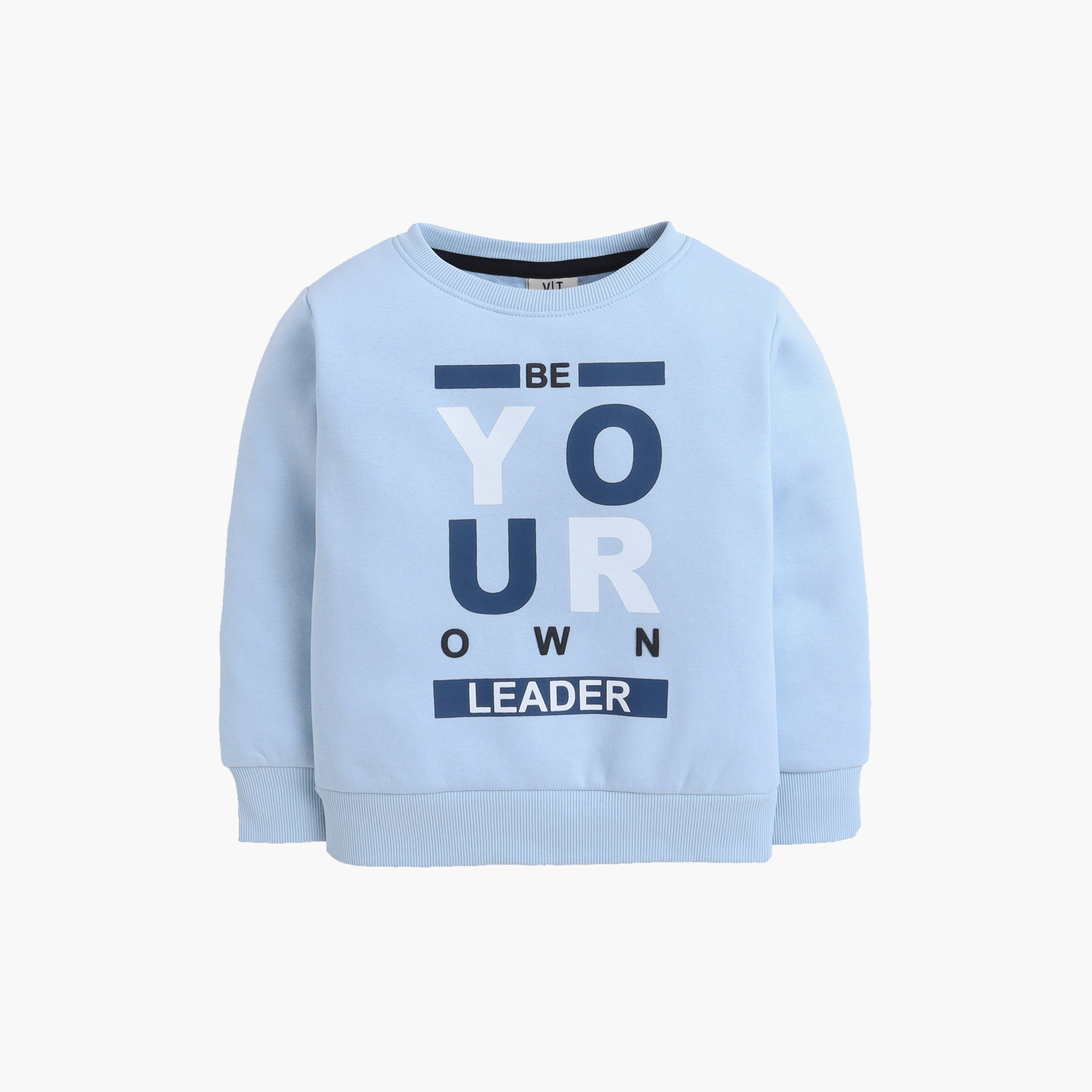 Victor and Jane Be Your Own Leader Printed Sweatshirt-boys-clothing-sweatshirts-image-3