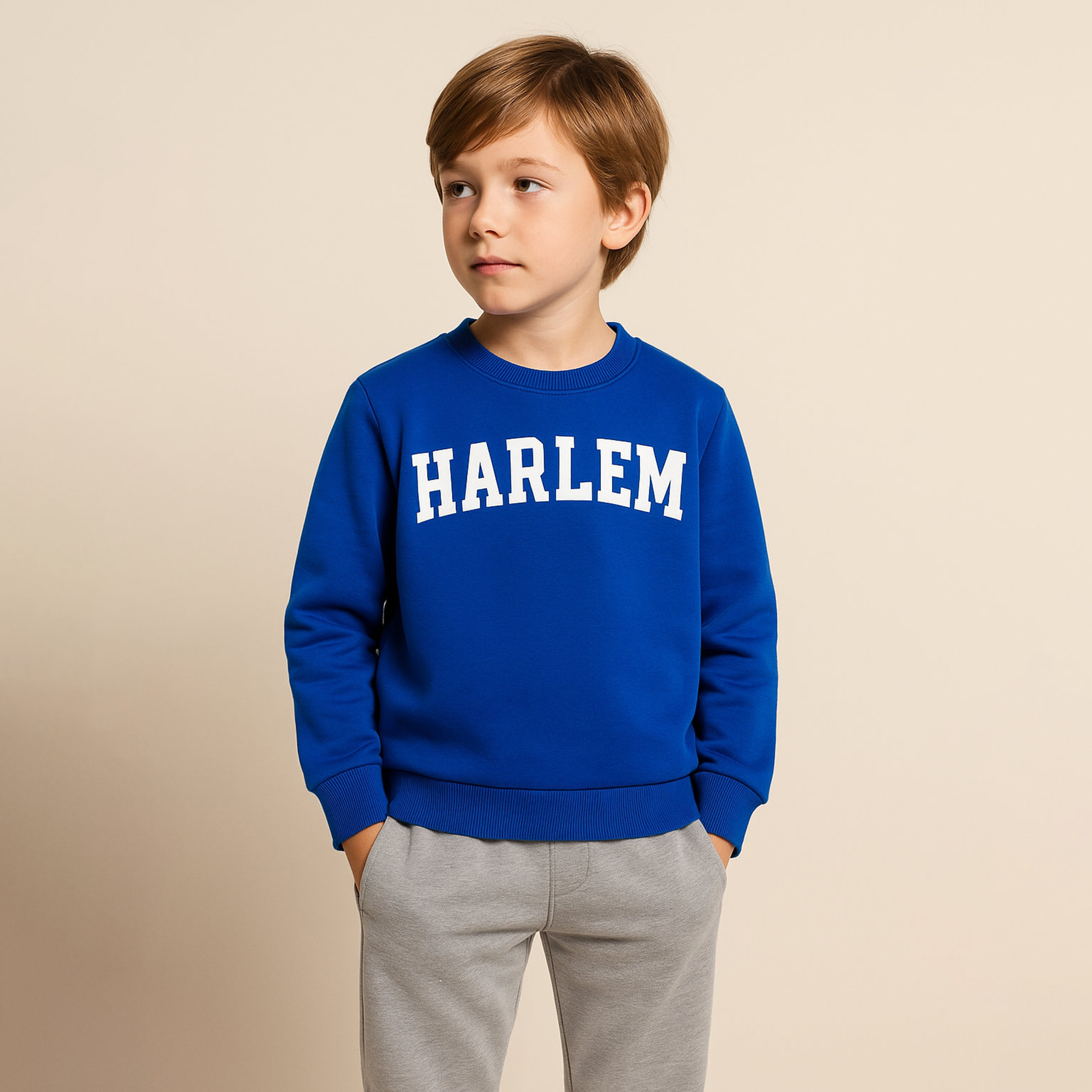 Victor and Jane HARLEM Printed Sweatshirt-boys-clothing-sweatshirts-image-1