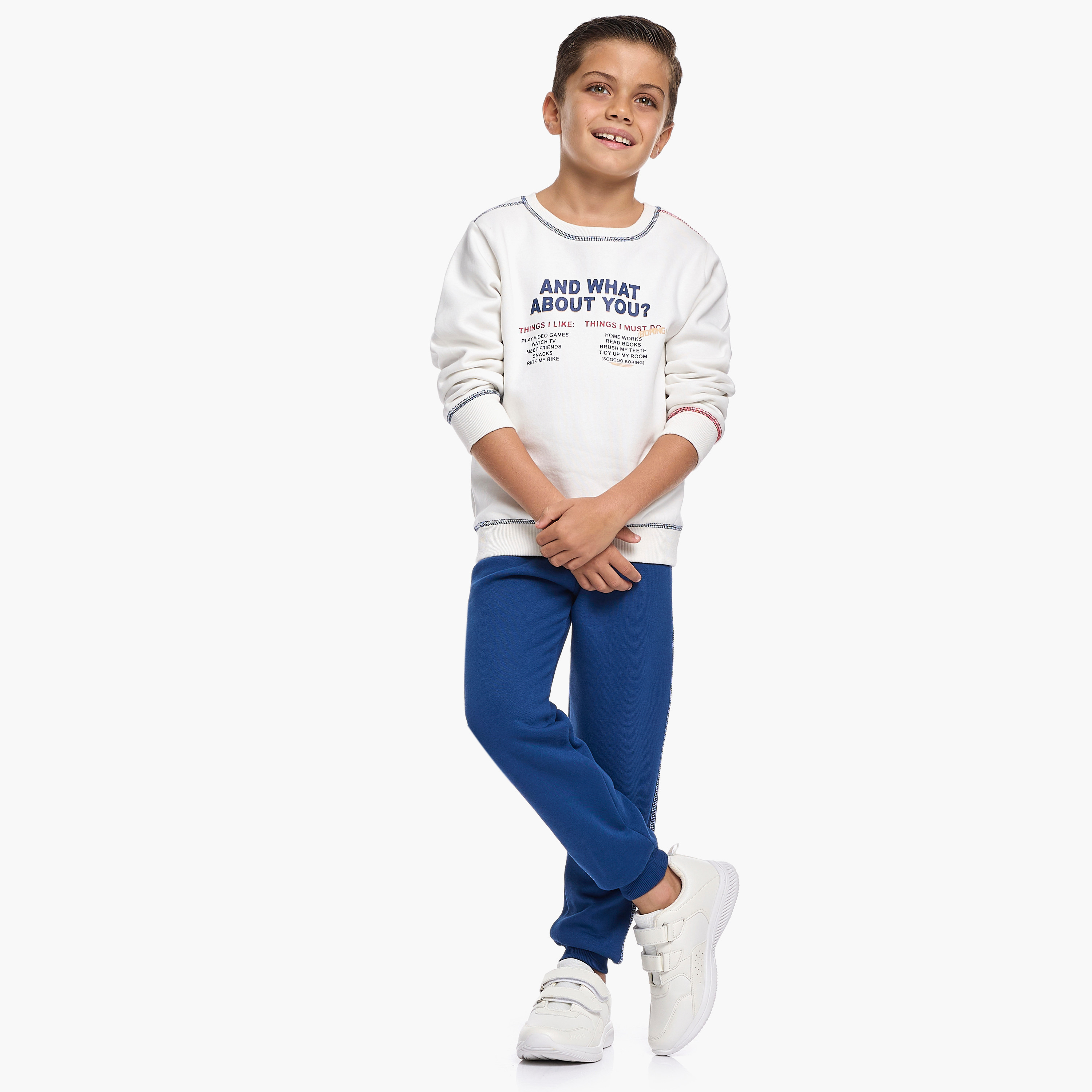 Victor and Jane 2-Piece Printed Sweatshirt & Jogger Sets-baby-boys-clothing-winterwear-setsandcoords-image-1