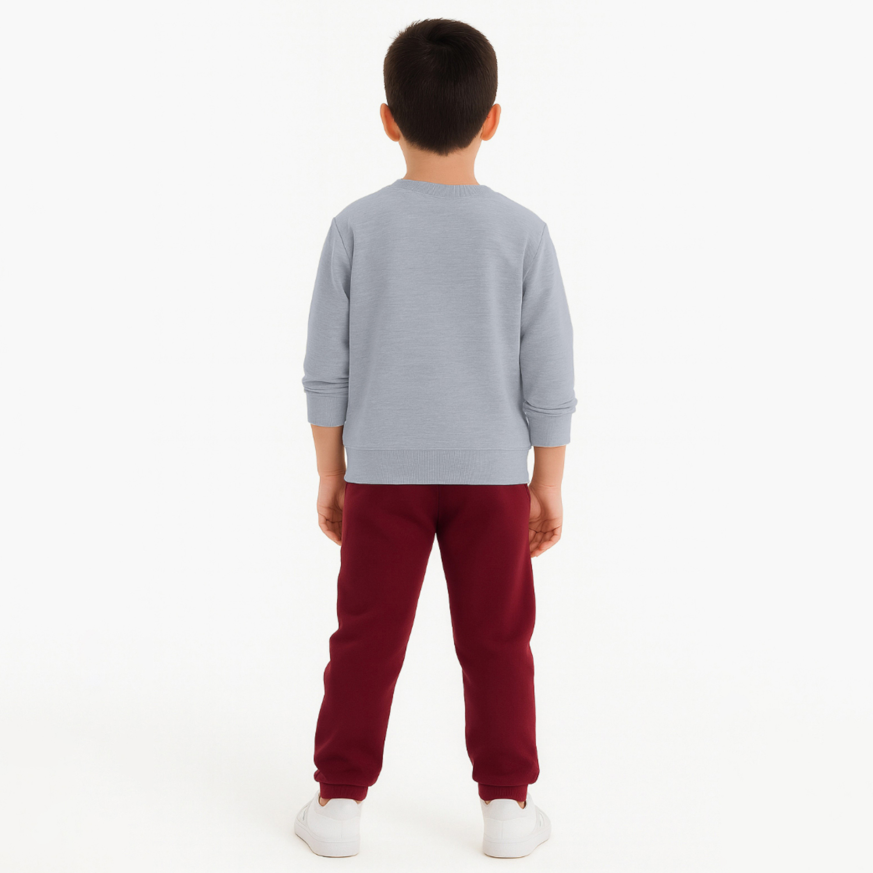 Victor and Jane 2-Piece Texas 98 Zip-Neck Printed Sweatshirt & Jogger Sets-baby-boys-clothing-winterwear-setsandcoords-image-3