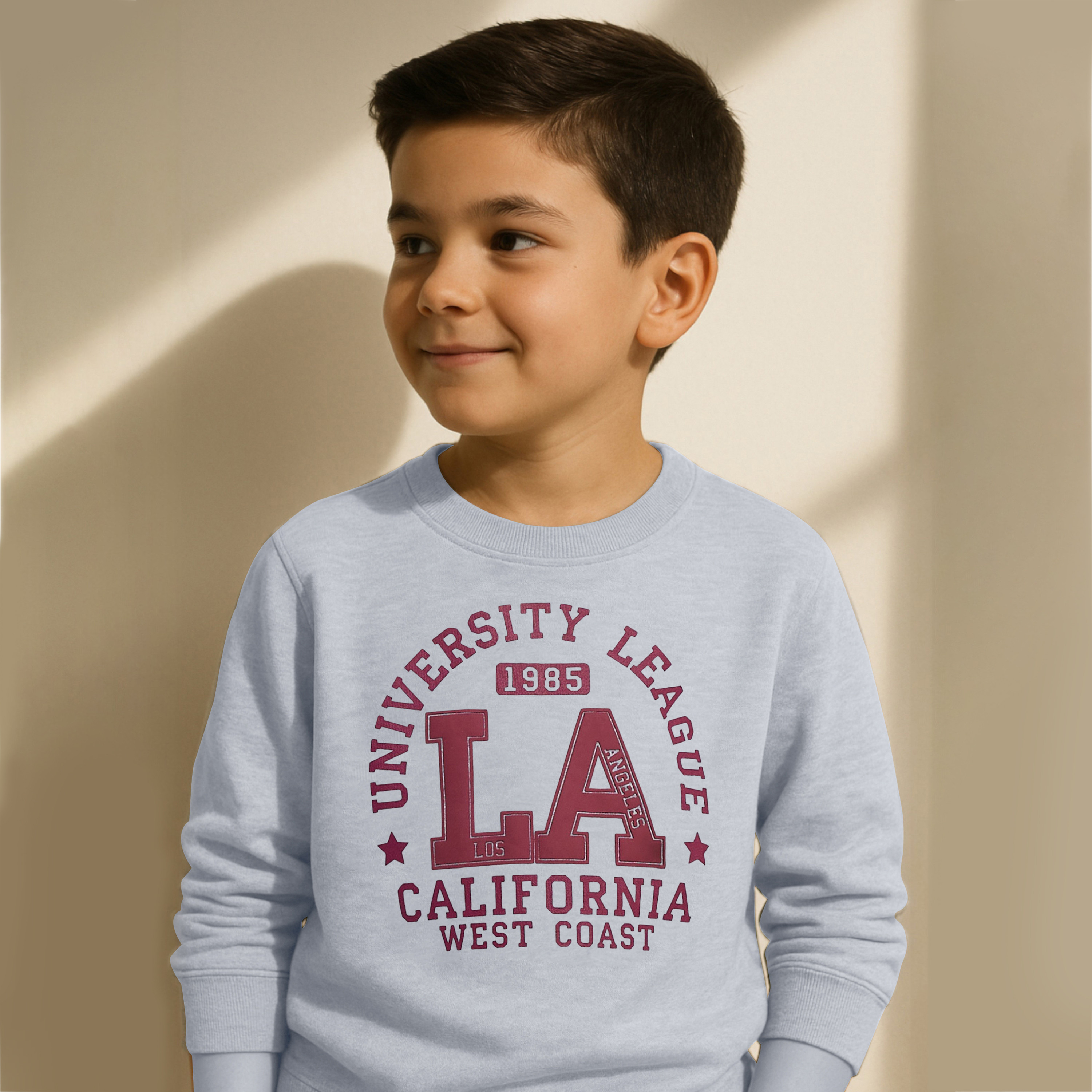 طقم من قطعتين سويت شيرت بطبعة تكساس 98 بسحاب عند الرقبة وبنطلون رياضي من فيكتور اند جين-boys-clothing-setsandcoords-image-7