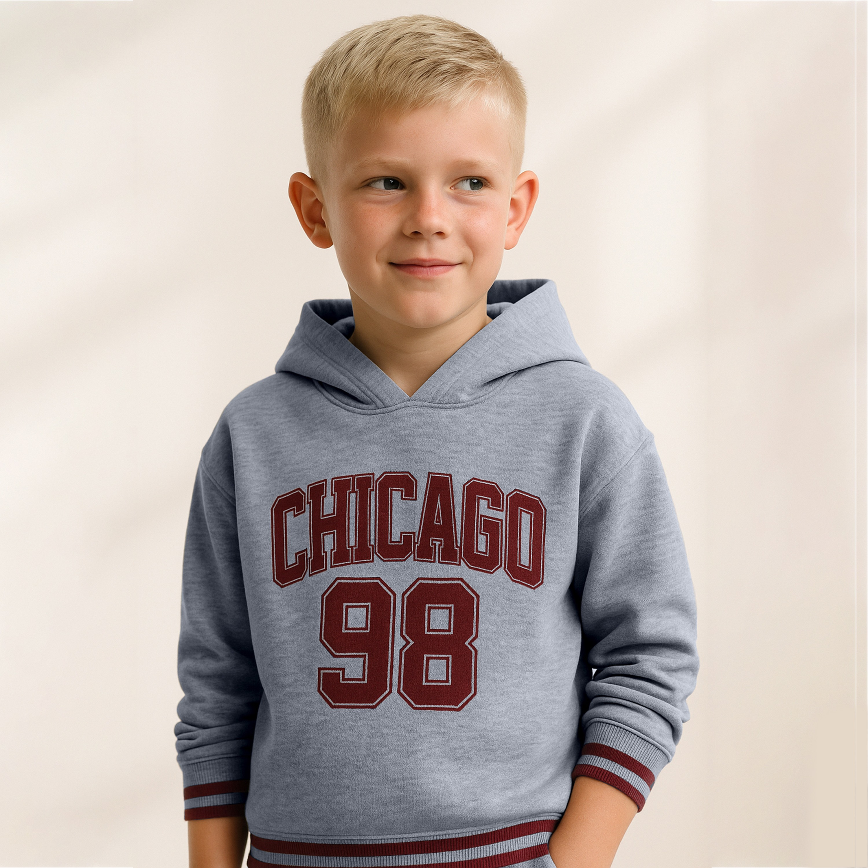Victor and Jane 2-Piece Chicago 98 Printed Hoodie & Jogger Sets-boys-clothing-setsandcoords-image-5