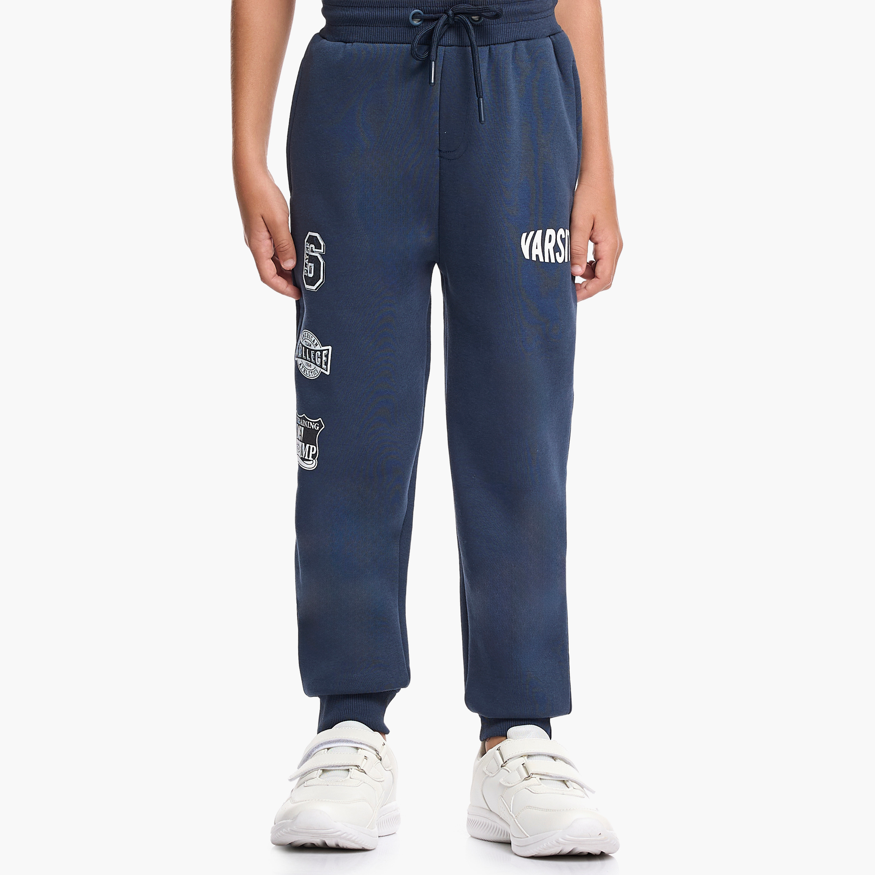 Victor and Jane 2-Piece Varsity Printed Hoodie & Jogger Sets-baby-boys-clothing-winterwear-setsandcoords-image-5