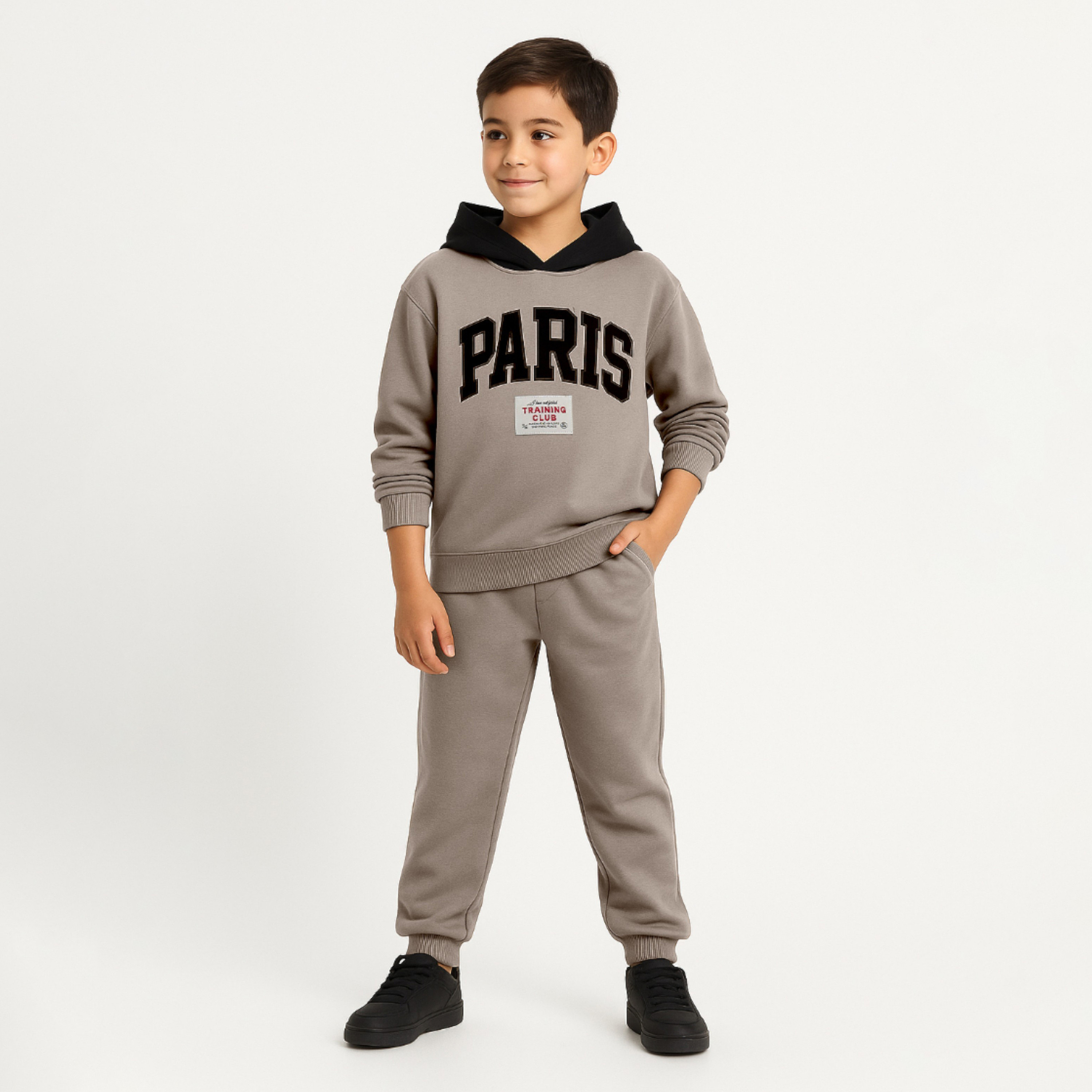Victor and Jane 2-Piece Paris Patch Printed Hoodie & Jogger Sets-baby-boys-clothing-winterwear-setsandcoords-image-1