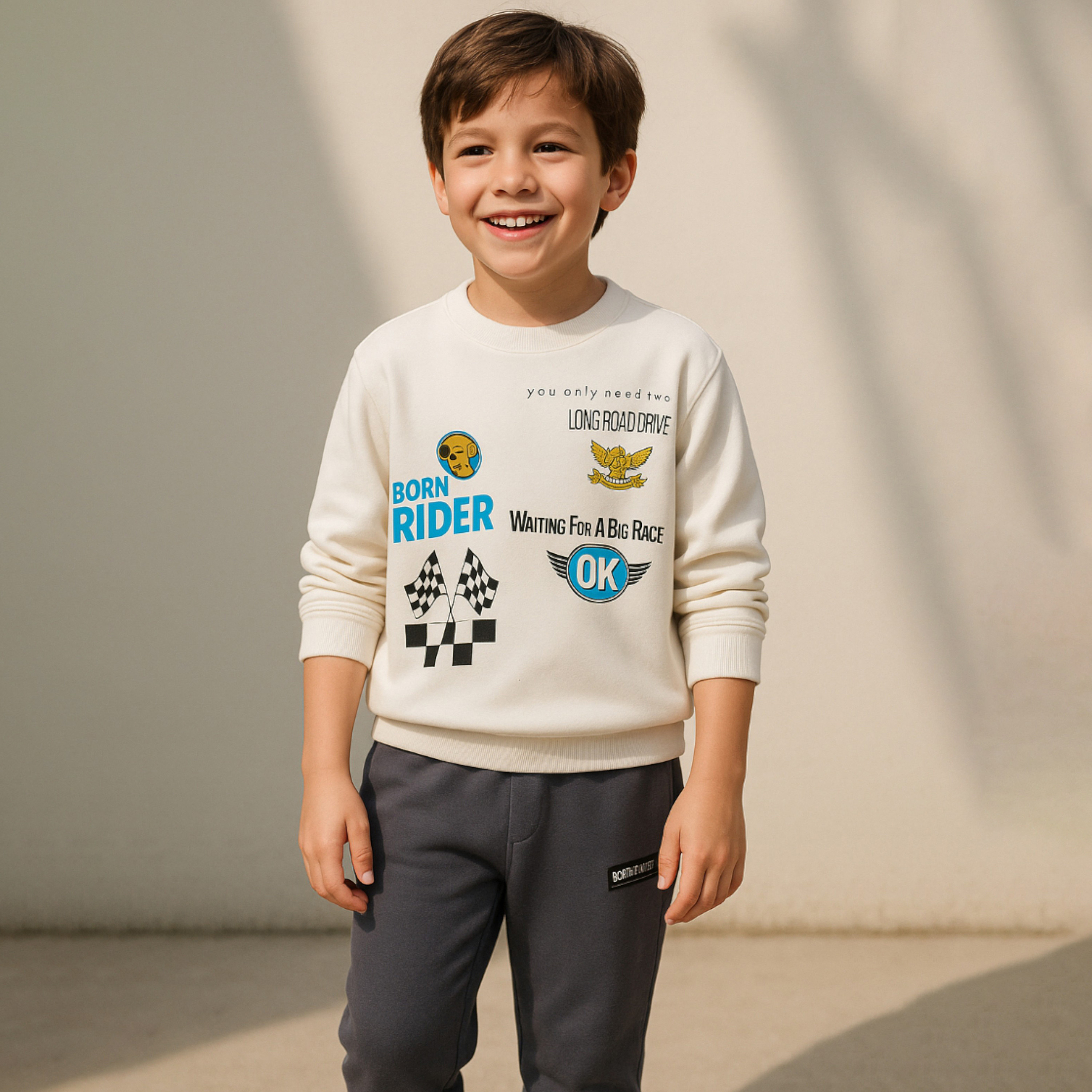 Victor and Jane 2-Piece Racing Style Printed Sweatshirt & Jogger Sets-baby-boys-clothing-winterwear-setsandcoords-image-3