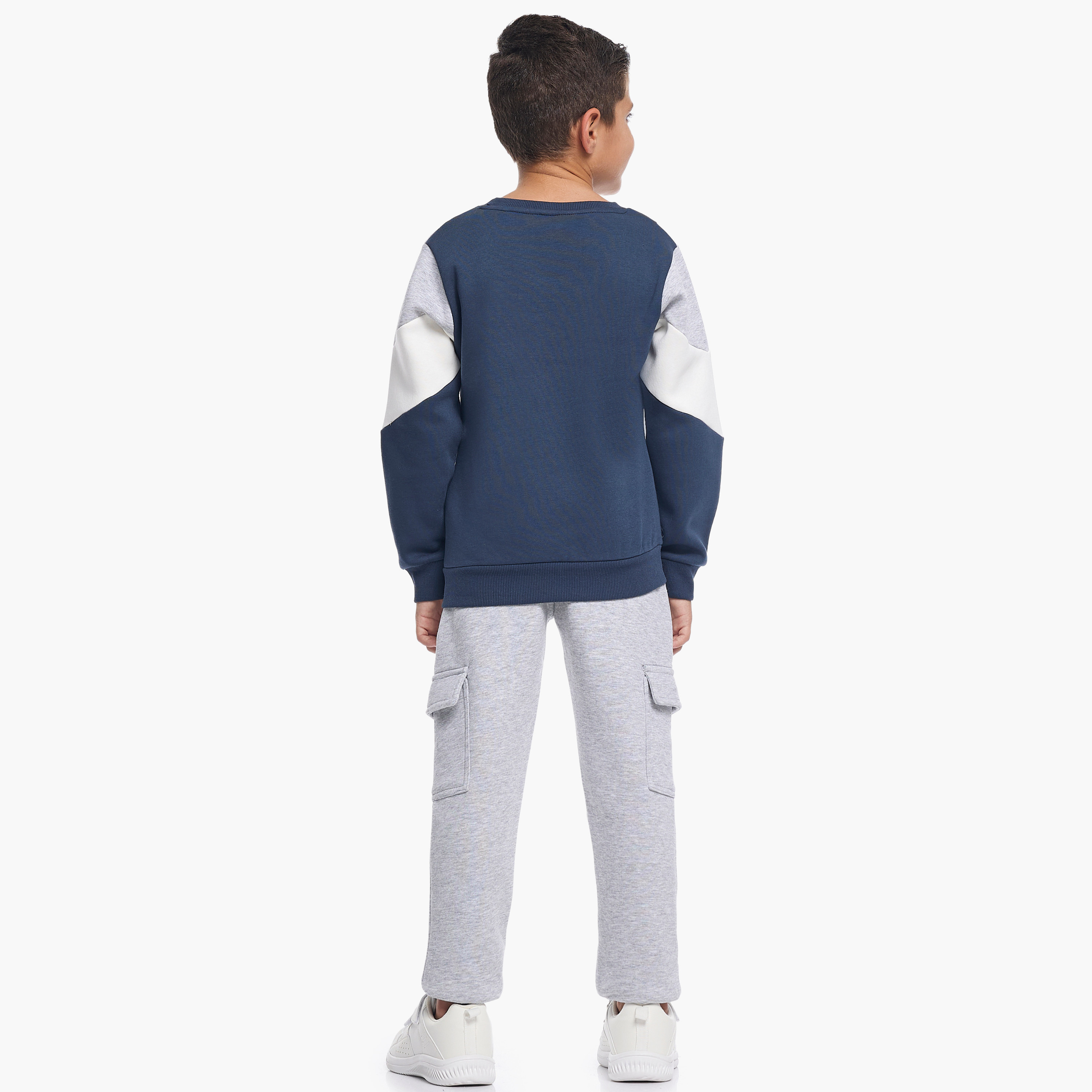 Victor and Jane 2-Piece Solid Sweatshirt & Jogger Sets-baby-boys-clothing-winterwear-setsandcoords-image-3