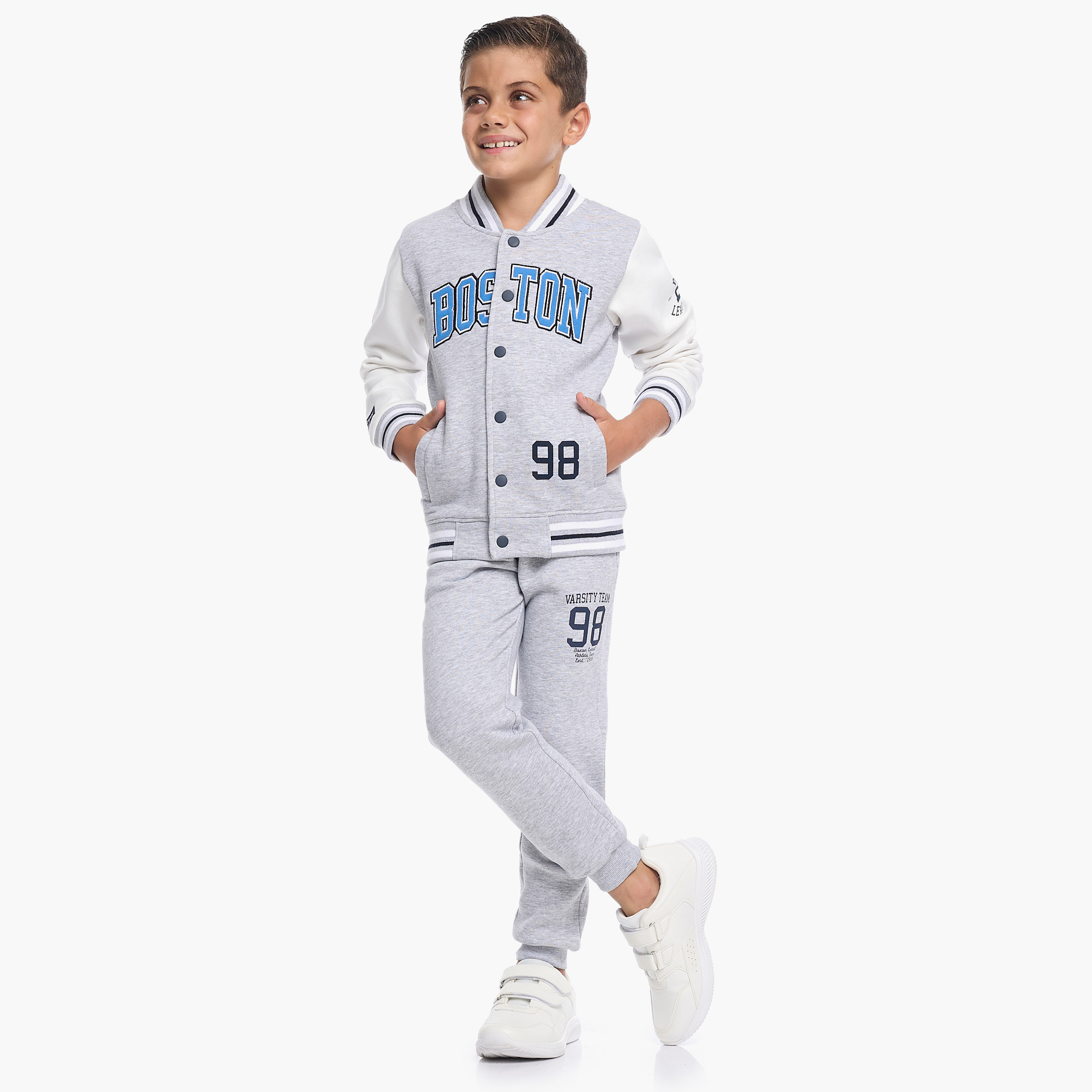 Victor and Jane 2-Piece Boston Printed Pants with Jacket-baby-boys-clothing-winterwear-setsandcoords-image-1